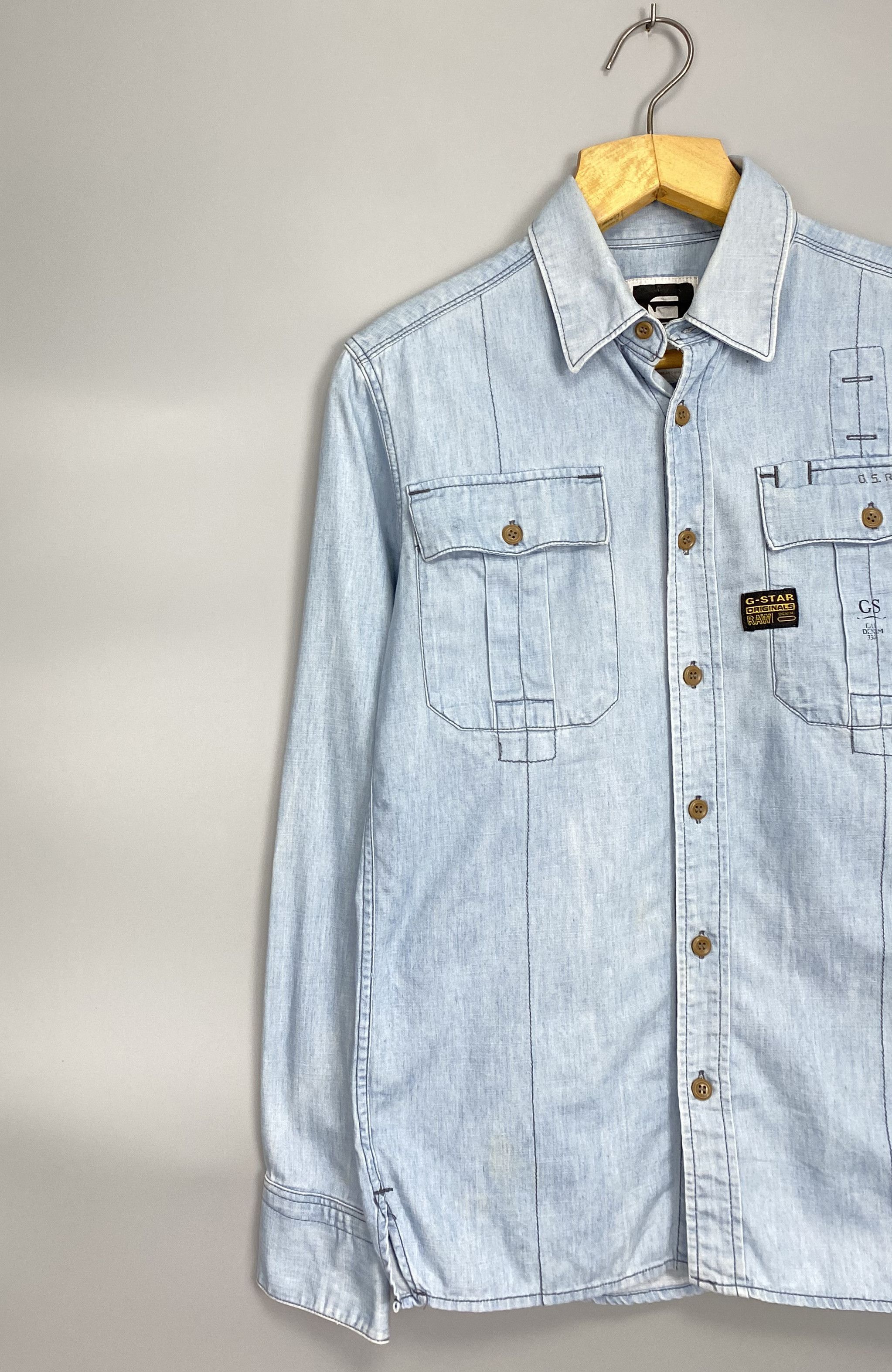 G-Star G-Star Raw Tunnel Rhine L/S Shirt Size US S / EU 44-46 / 1 - 2 Thumbnail