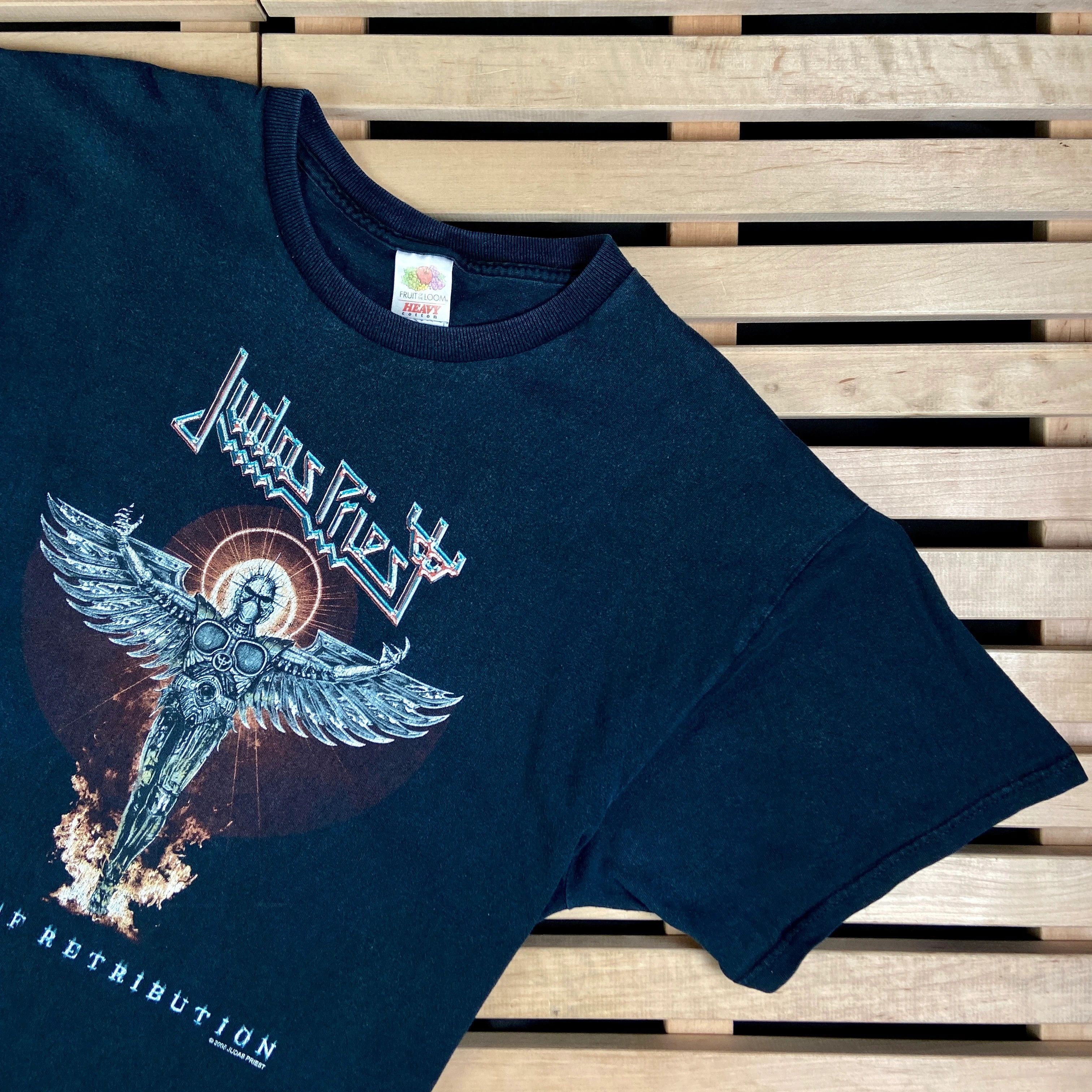 Band Tees × Judas Priest × Vintage Mens Vintage T Shirt Angel of Retribution 2005 Size XL Size US XL / EU 56 / 4 - 2 Thumbnail