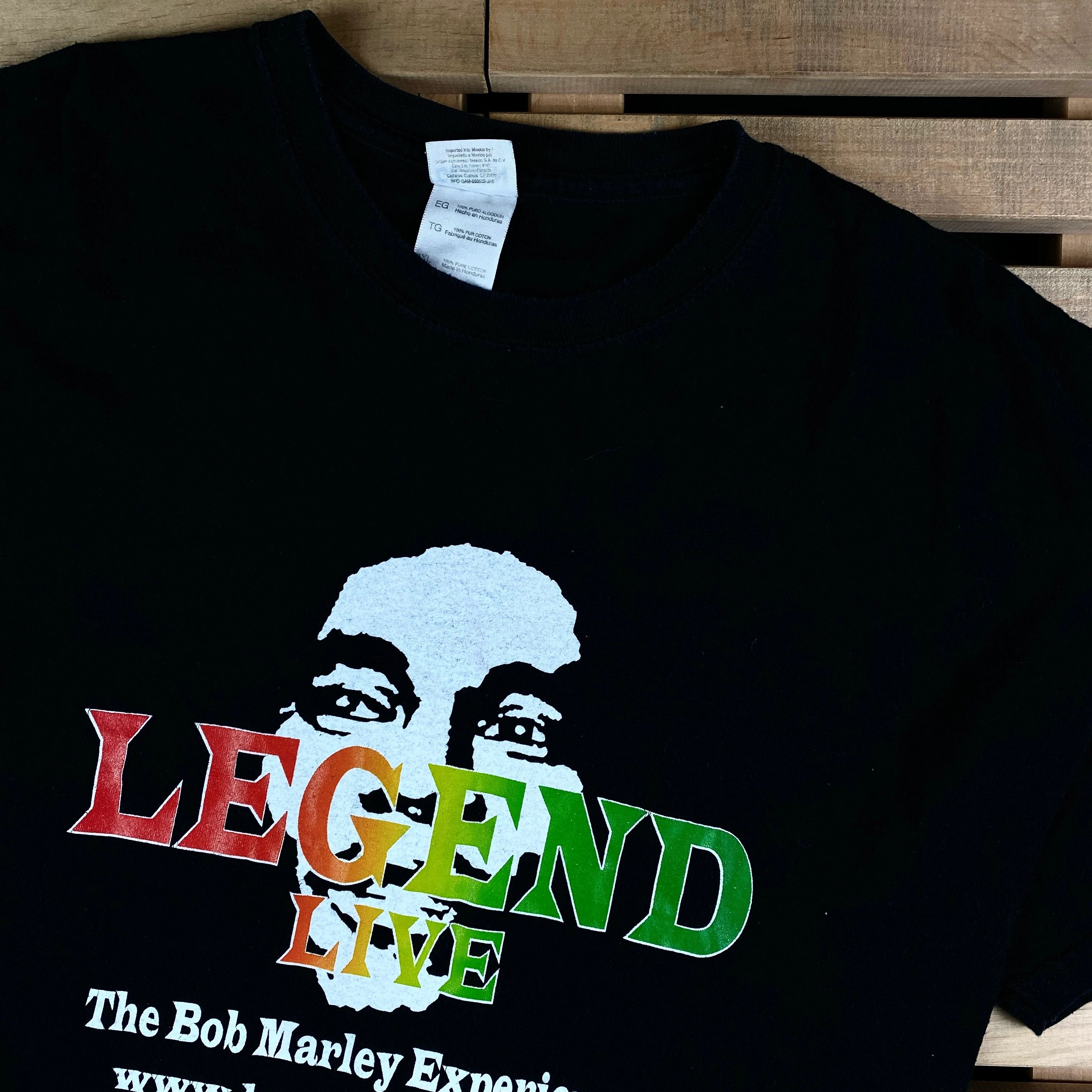 Band Tees × Bob Marley × Vintage Mens T Shirt Vintage Legend Bob Marley Size XL Size US XL / EU 56 / 4 - 2 Thumbnail