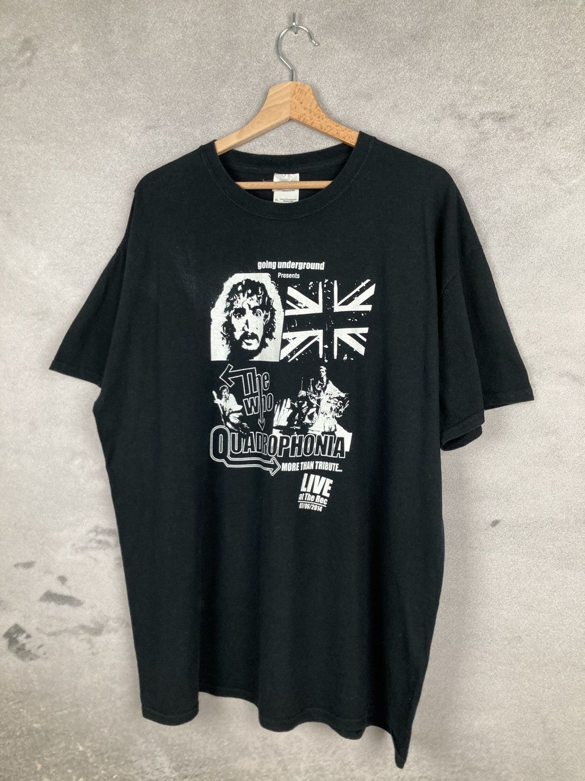 Band Tees Vintage Rock Band Tee The Who Graphic Music Art Size US XL / EU 56 / 4 - 2 Thumbnail