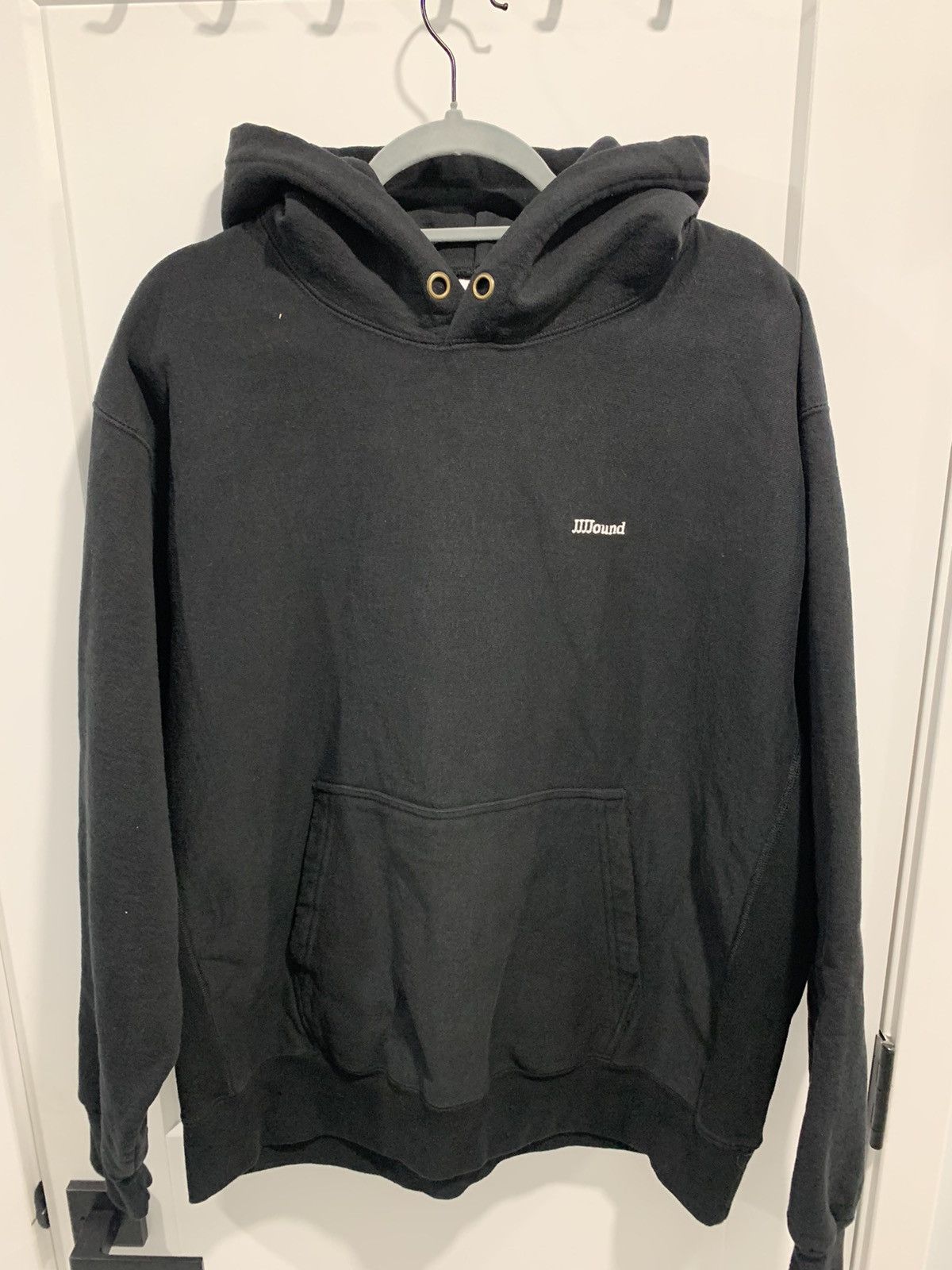 image of Black Jjjjound J90 Hoodie, Men's (Size Large)