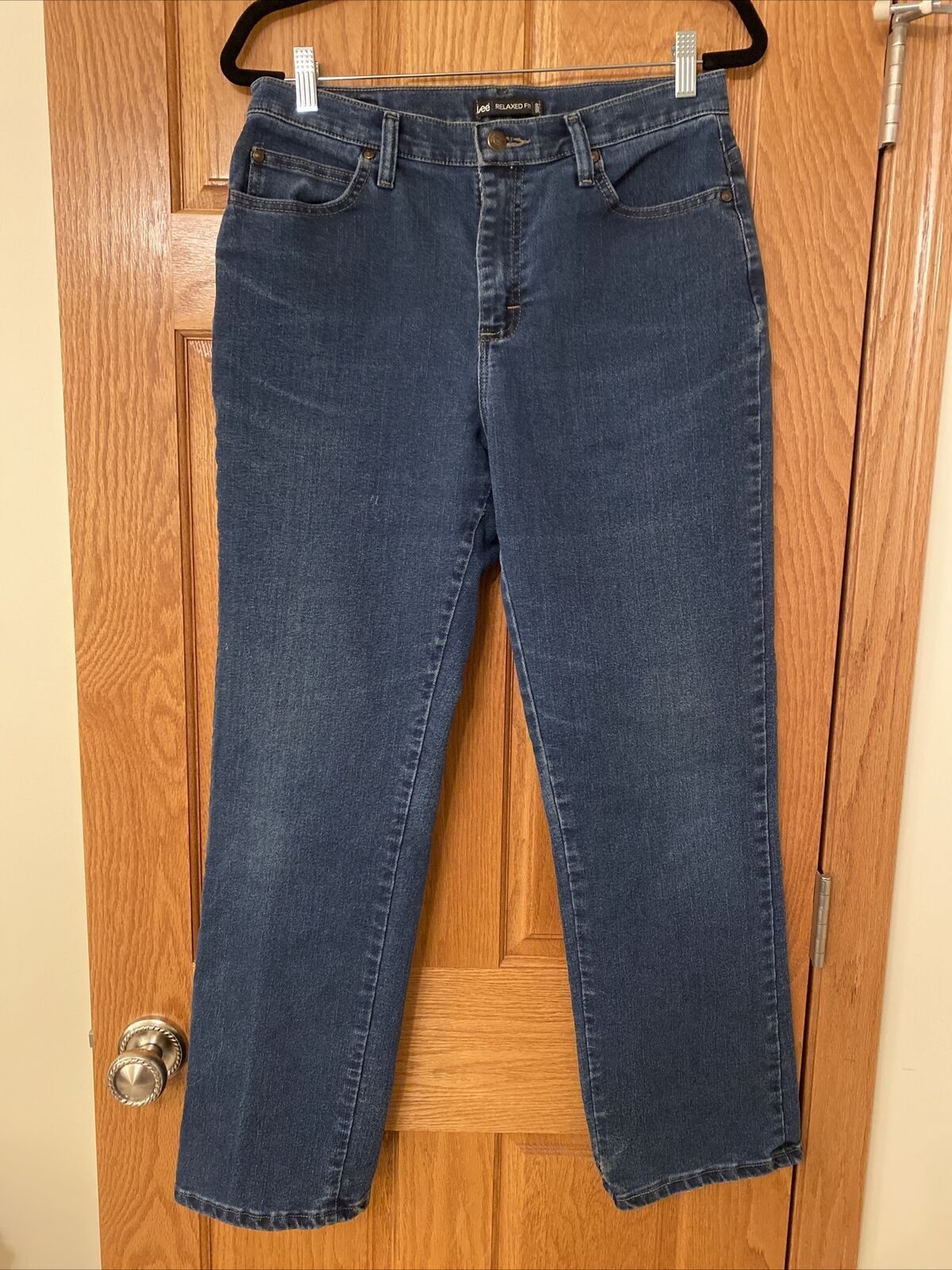 Jeans Femme Lee Premium Classic – Straight Leg – Taille 10 – Bleu Clair