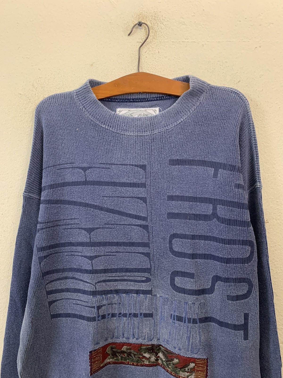Ferre Ferre Jeans Spellout Sweatshirt Size US L / EU 52-54 / 3 - 4 Thumbnail