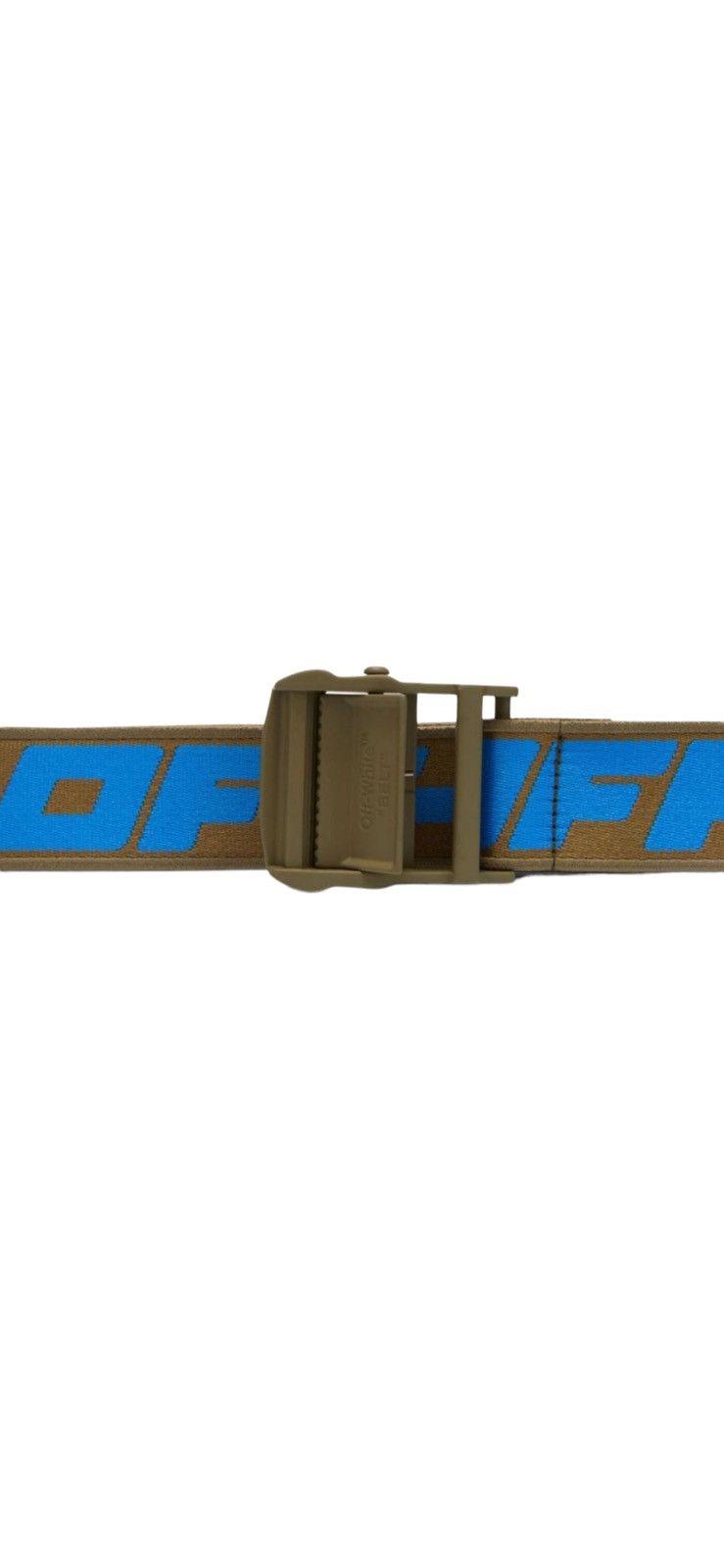 Off White Industrial Logo Belt