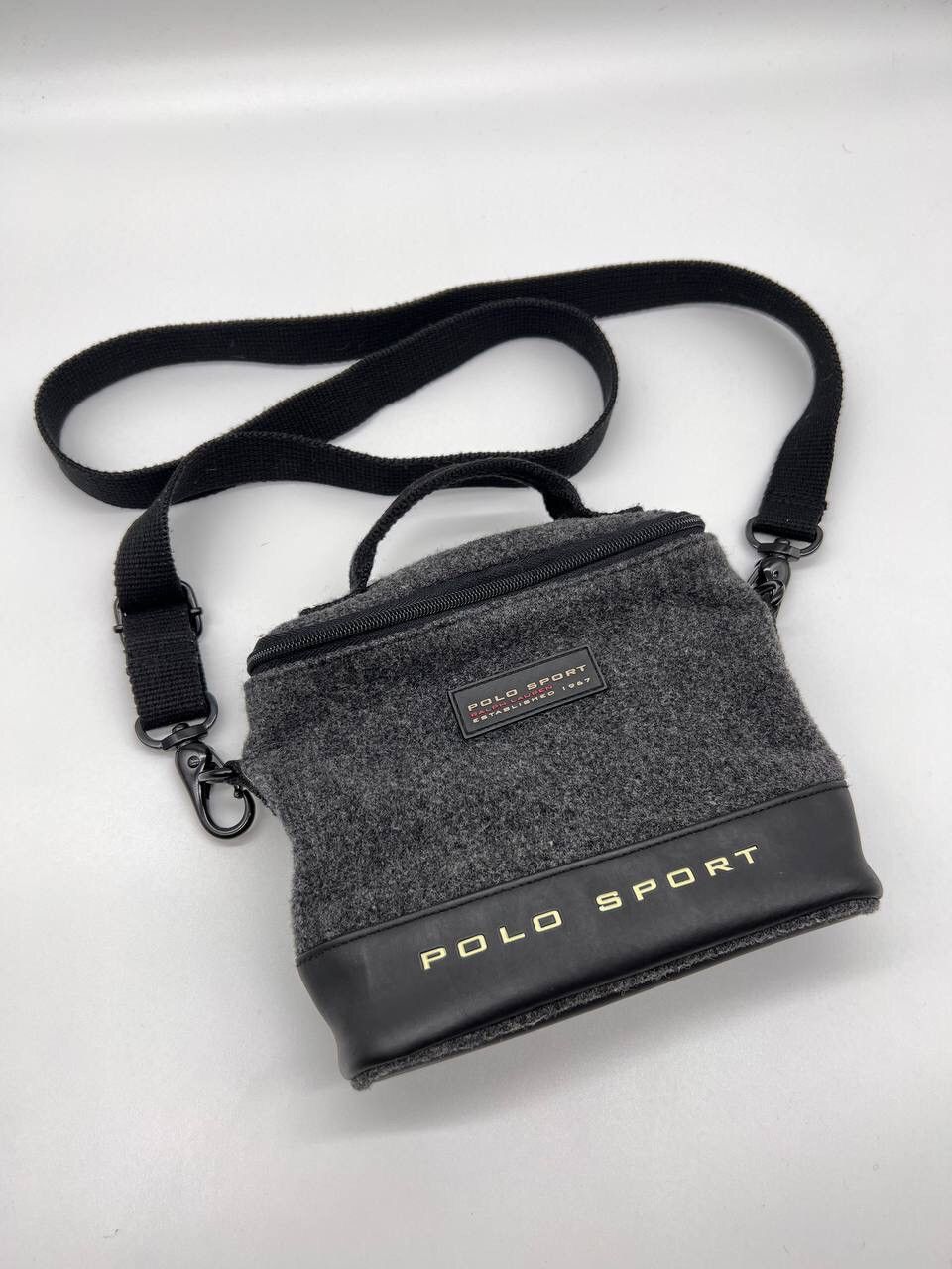 Polo Ralph Lauren × Vintage Vintage Mini Bag Polo Sport Ralph Lauren Wool 1990s Size ONE SIZE - 1 Thumbnail