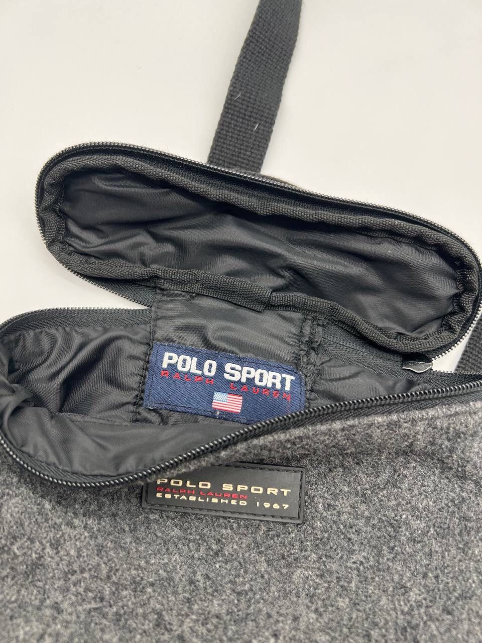 Polo Ralph Lauren × Vintage Vintage Mini Bag Polo Sport Ralph Lauren Wool 1990s Size ONE SIZE - 5 Thumbnail