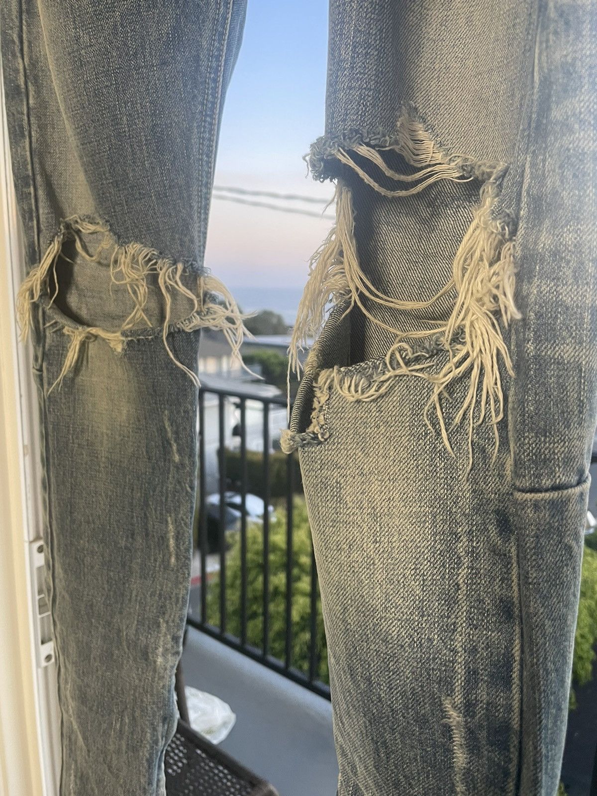Fear of God RARE Fear of God Indigo Denim Pants jeans 33 mint essentials Size US 33 - 5 Thumbnail