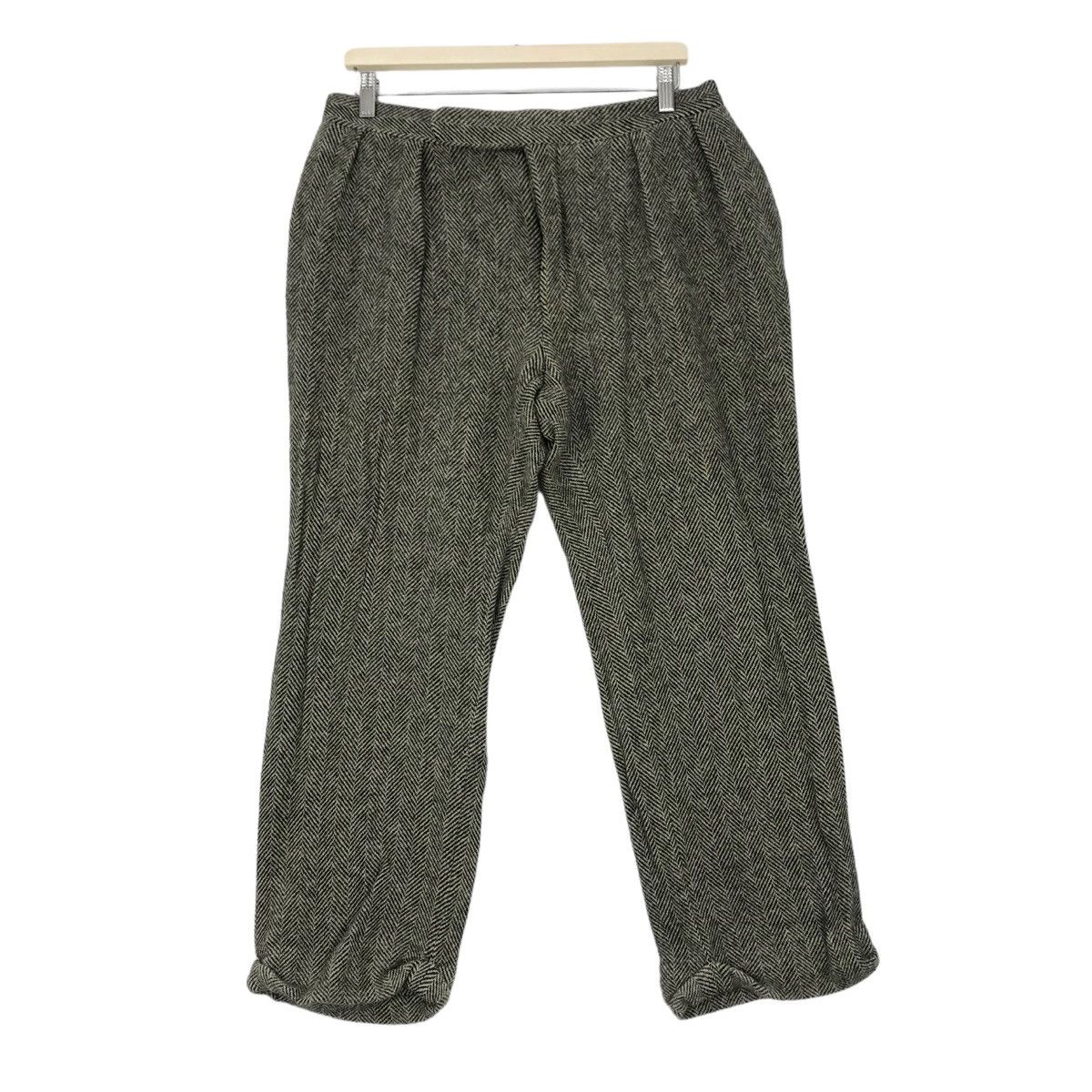 Polo Ralph Lauren Vintage Polo Ralph Lauren Harringbone Wool Pants Made In Size US 33 - 1 Thumbnail
