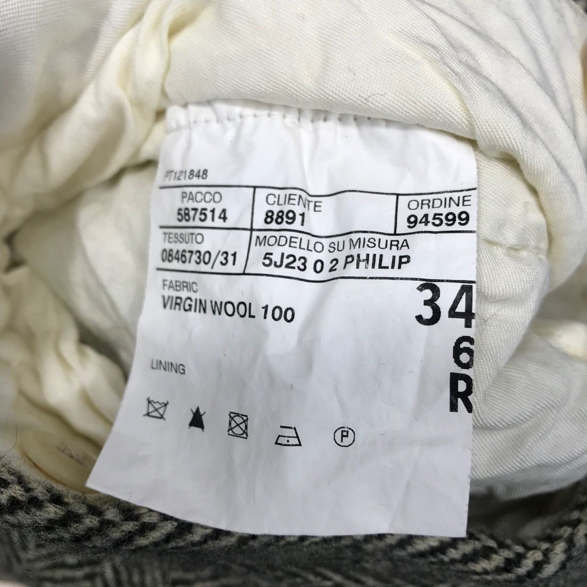 Polo Ralph Lauren Vintage Polo Ralph Lauren Harringbone Wool Pants Made In Size US 33 - 6 Thumbnail