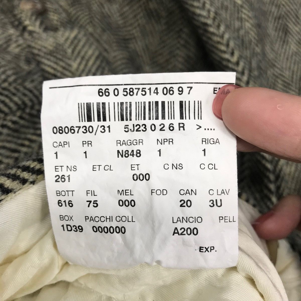 Polo Ralph Lauren Vintage Polo Ralph Lauren Harringbone Wool Pants Made In Size US 33 - 7 Thumbnail