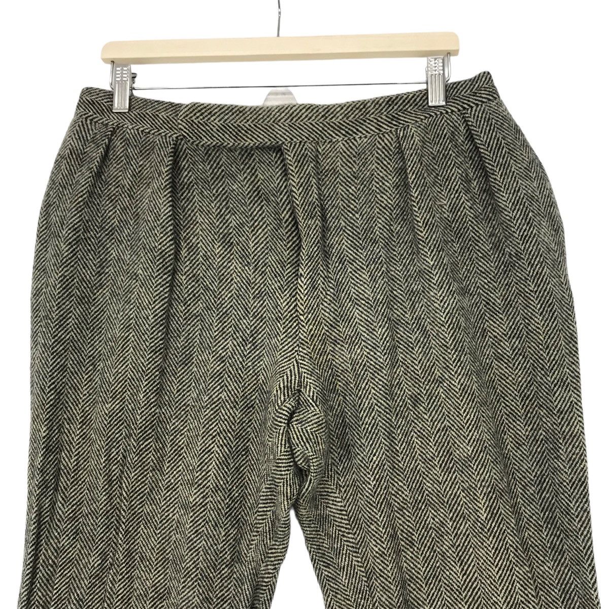 Polo Ralph Lauren Vintage Polo Ralph Lauren Harringbone Wool Pants Made In Size US 33 - 2 Thumbnail