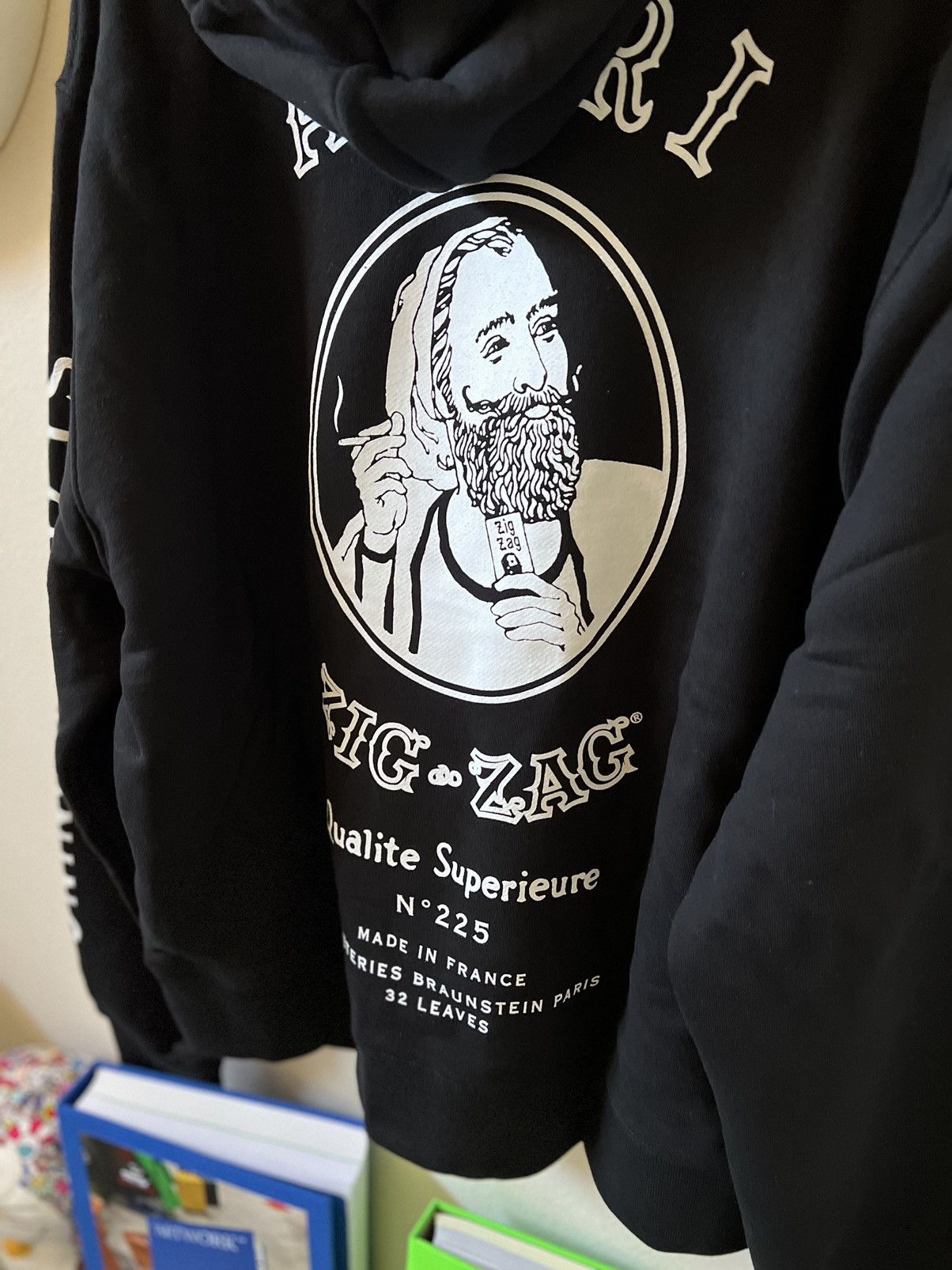 Amiri Amiri Zig Zag Hoodie Size US XL / EU 56 / 4 - 6 Thumbnail