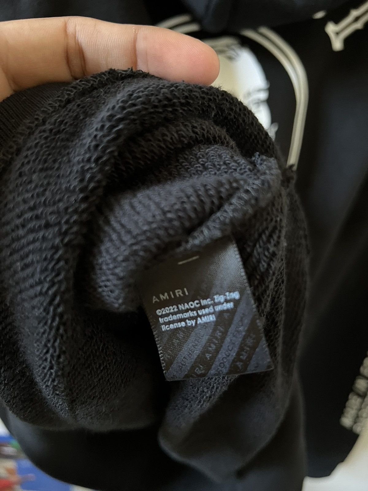 Amiri Amiri Zig Zag Hoodie Size US XL / EU 56 / 4 - 8 Thumbnail