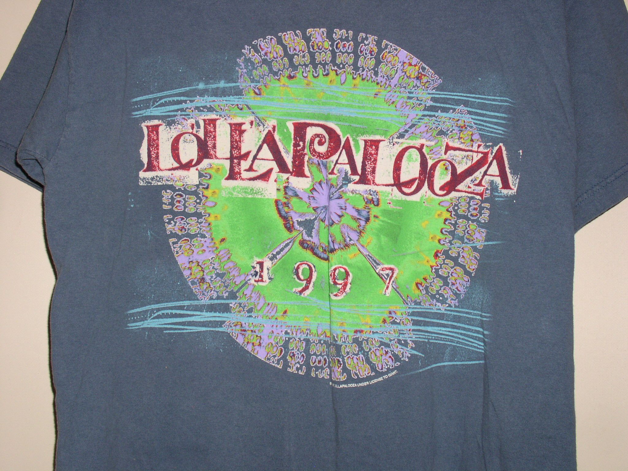 LOLLAPALOOZA CONCERT TOUR T SHIRT VINTAGE 1997