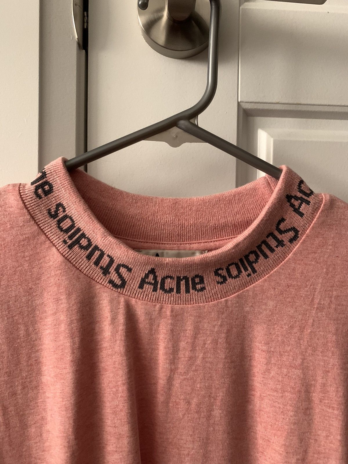 Acne Studios Pink Navid Shirt Size US L / EU 52-54 / 3 - 2 Thumbnail