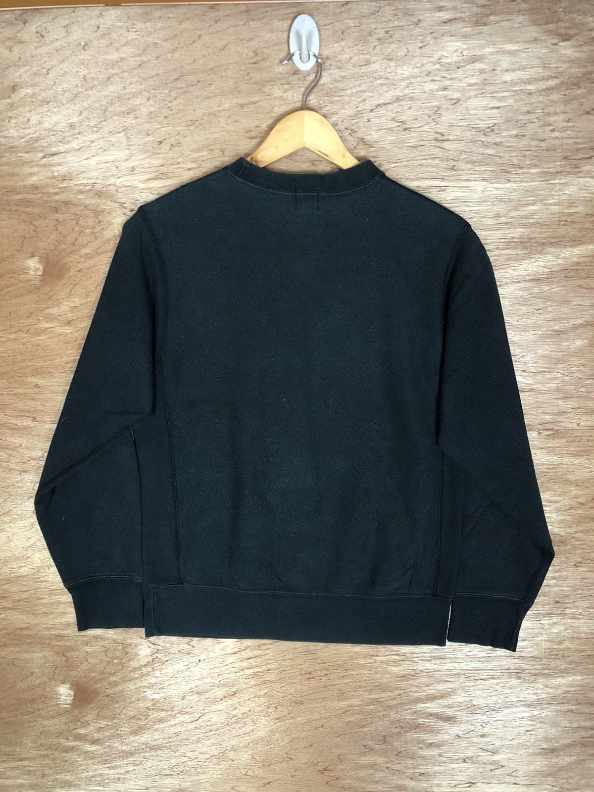 Bape × Vintage Bathing Ape Spellout Black Jumper Size US XS / EU 42 / 0 - 2 Thumbnail