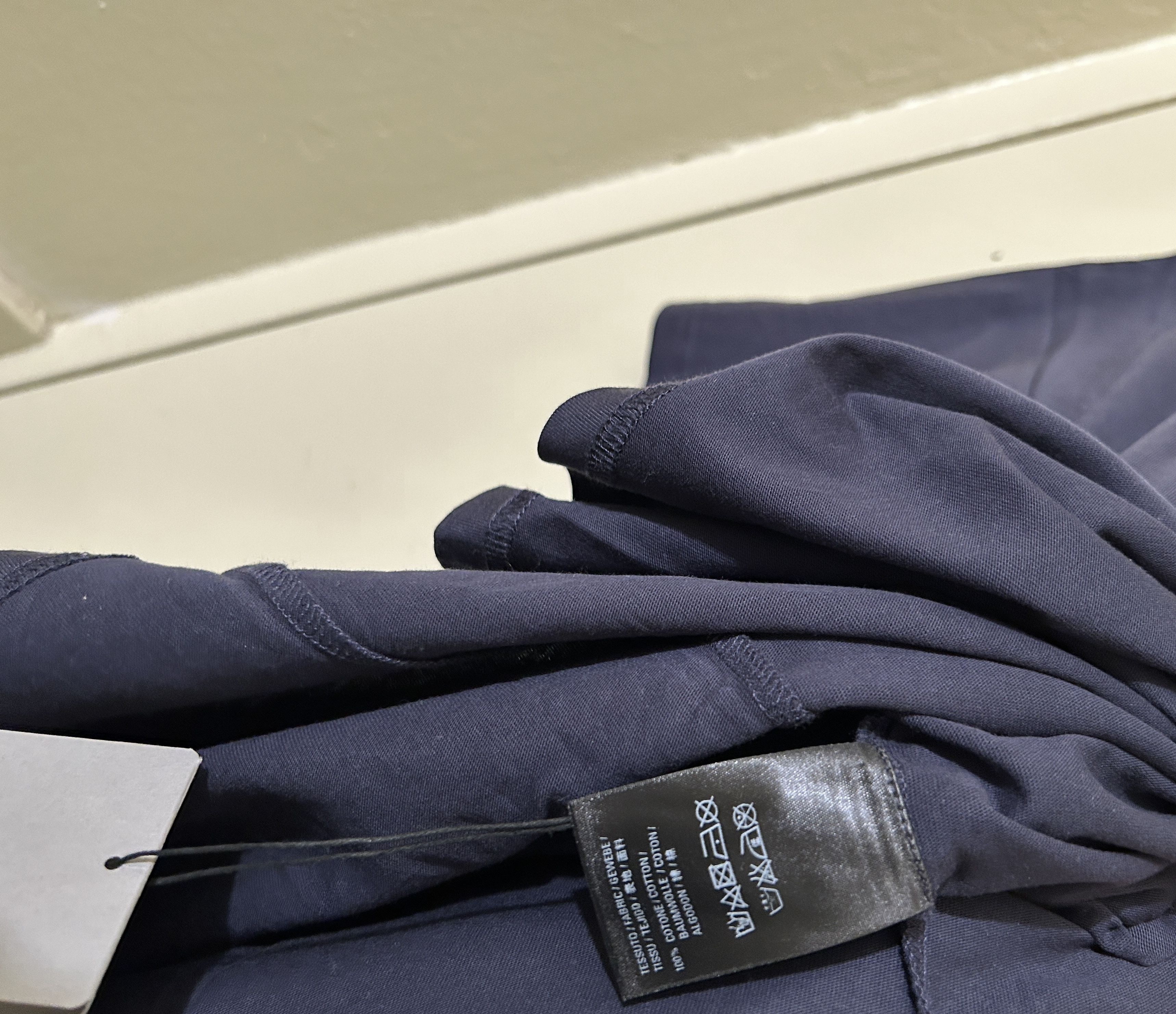 Balenciaga Balenciaga Navy Political Logo T-Shirt campaign bernie Size US XL / EU 56 / 4 - 7 Thumbnail