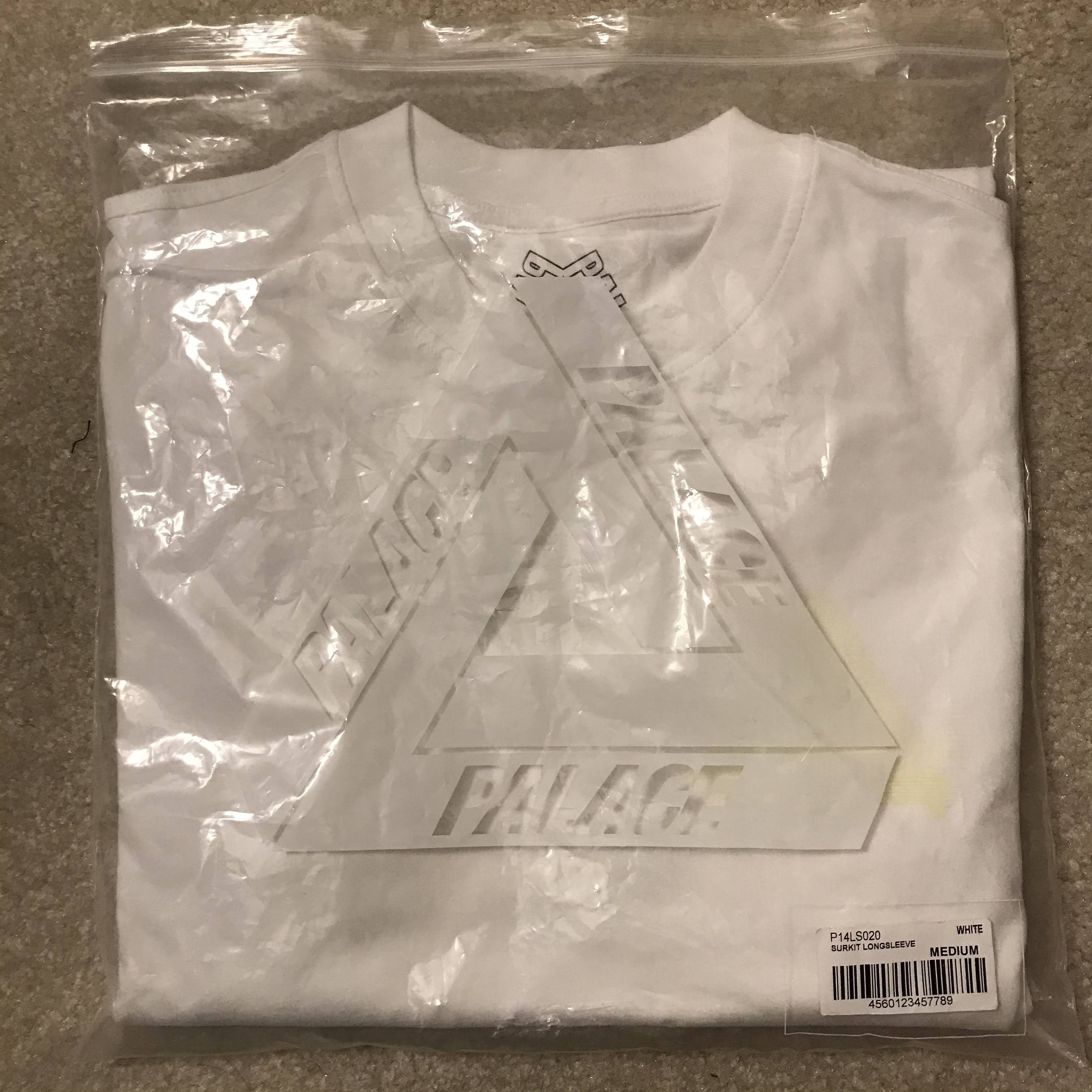 Palace Palace Suarkit Longsleeves White Medium Size US M / EU 48-50 / 2 - 3 Thumbnail