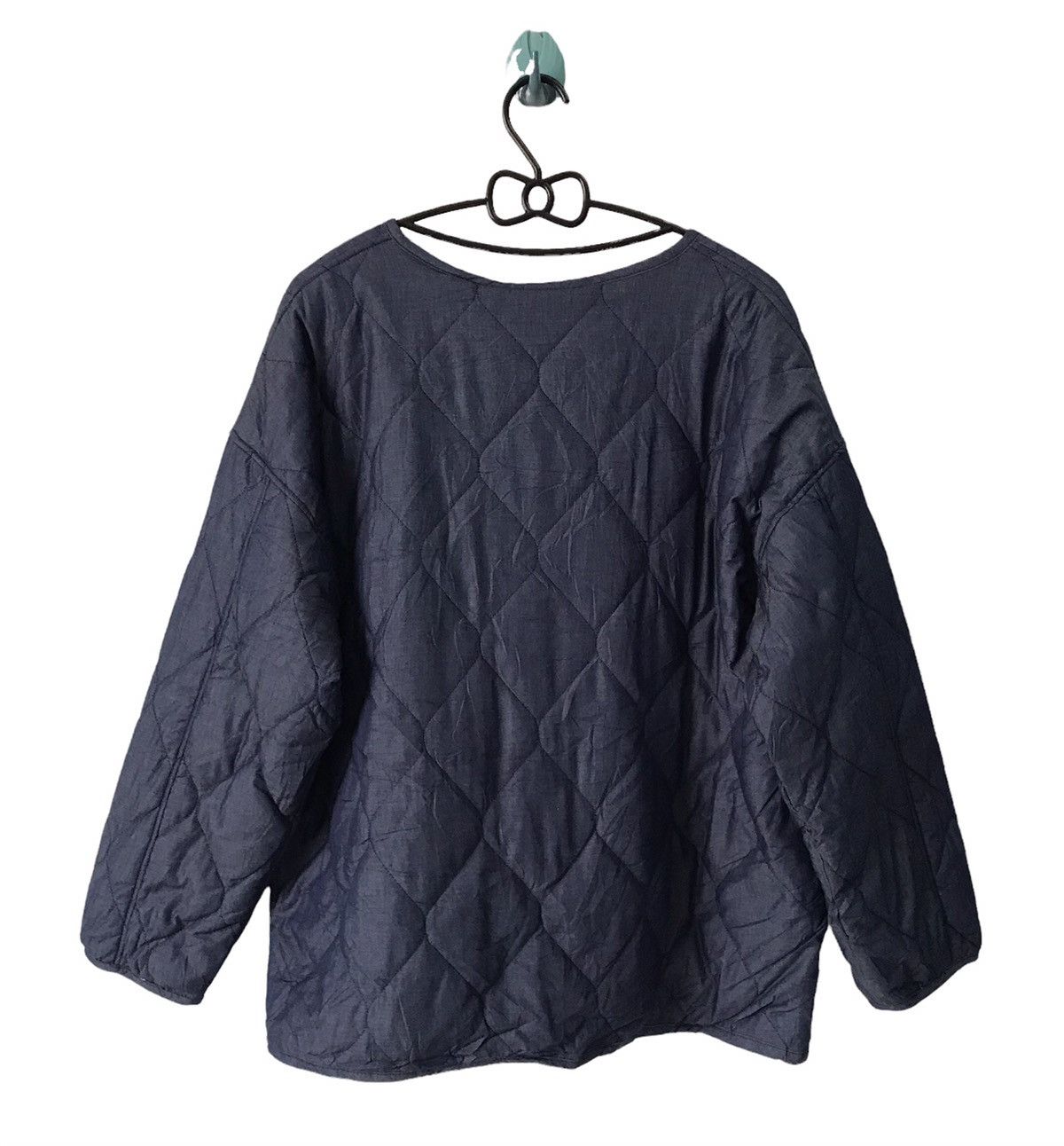 Japanese Brand 💥Steals💥Nice Quilted Zipper Jacket Size US M / EU 48-50 / 2 - 2 Thumbnail