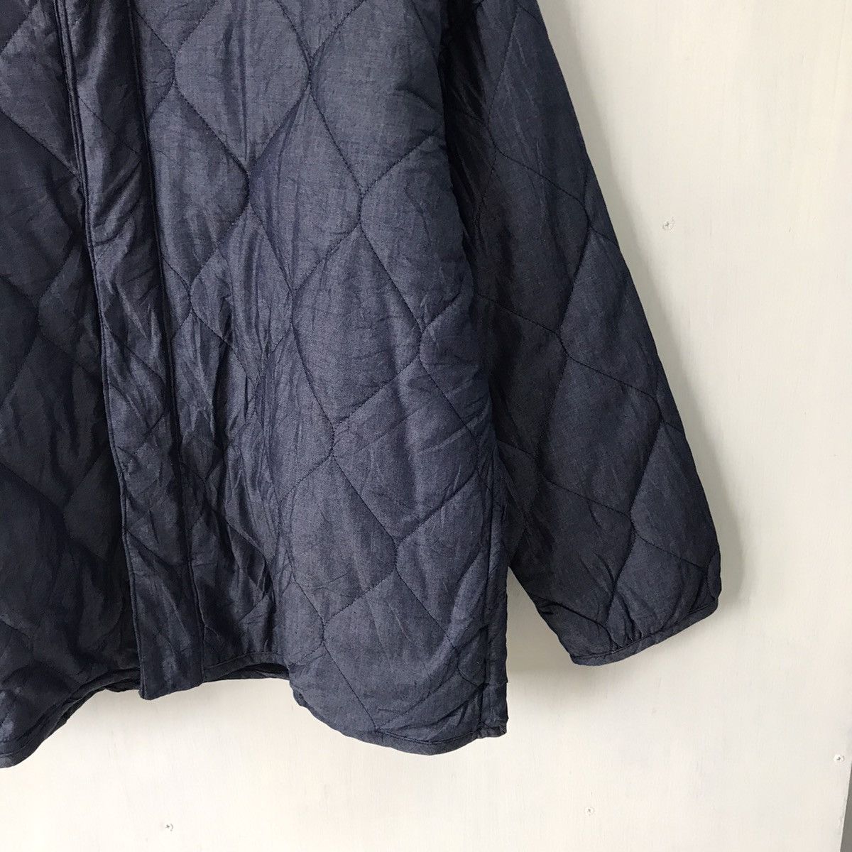 Japanese Brand 💥Steals💥Nice Quilted Zipper Jacket Size US M / EU 48-50 / 2 - 4 Thumbnail
