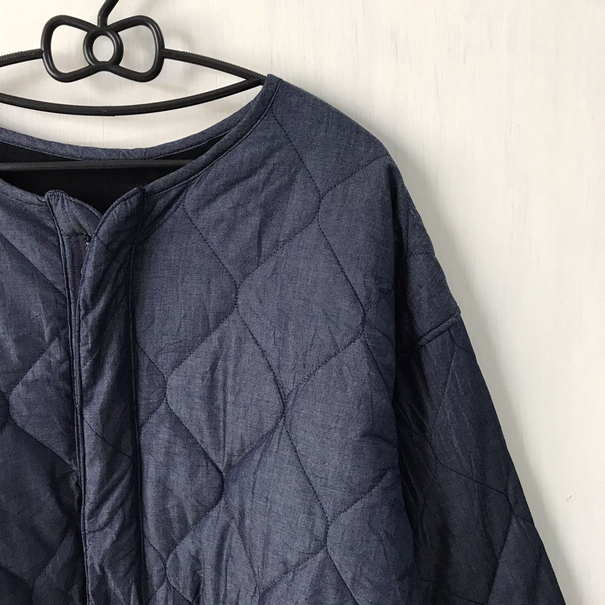 Japanese Brand 💥Steals💥Nice Quilted Zipper Jacket Size US M / EU 48-50 / 2 - 5 Thumbnail