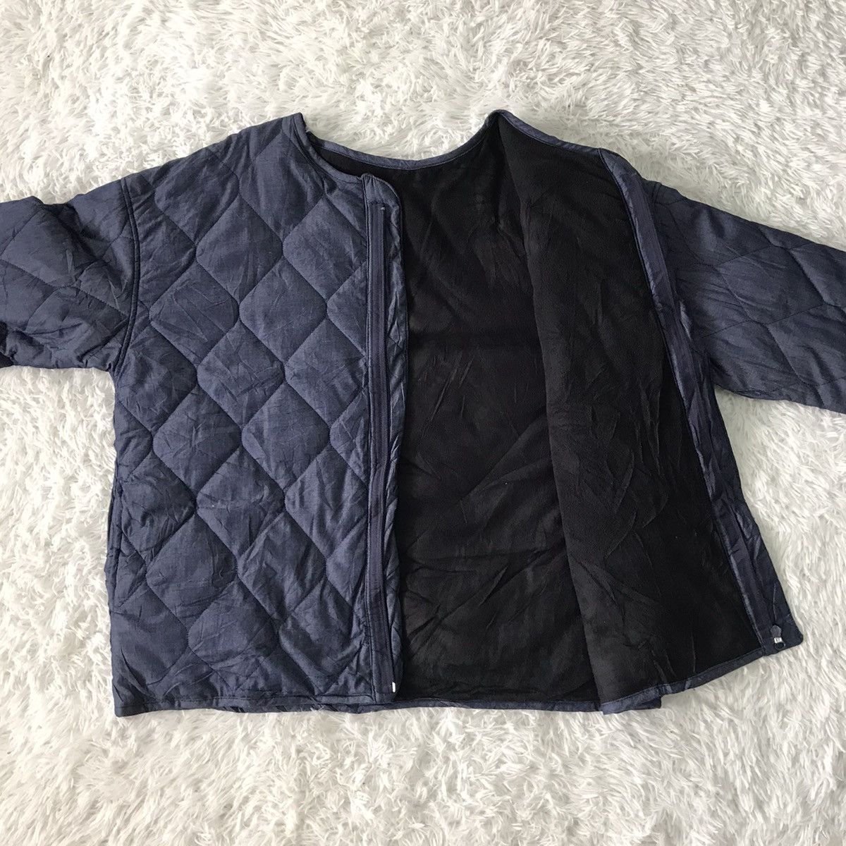Japanese Brand 💥Steals💥Nice Quilted Zipper Jacket Size US M / EU 48-50 / 2 - 13 Thumbnail