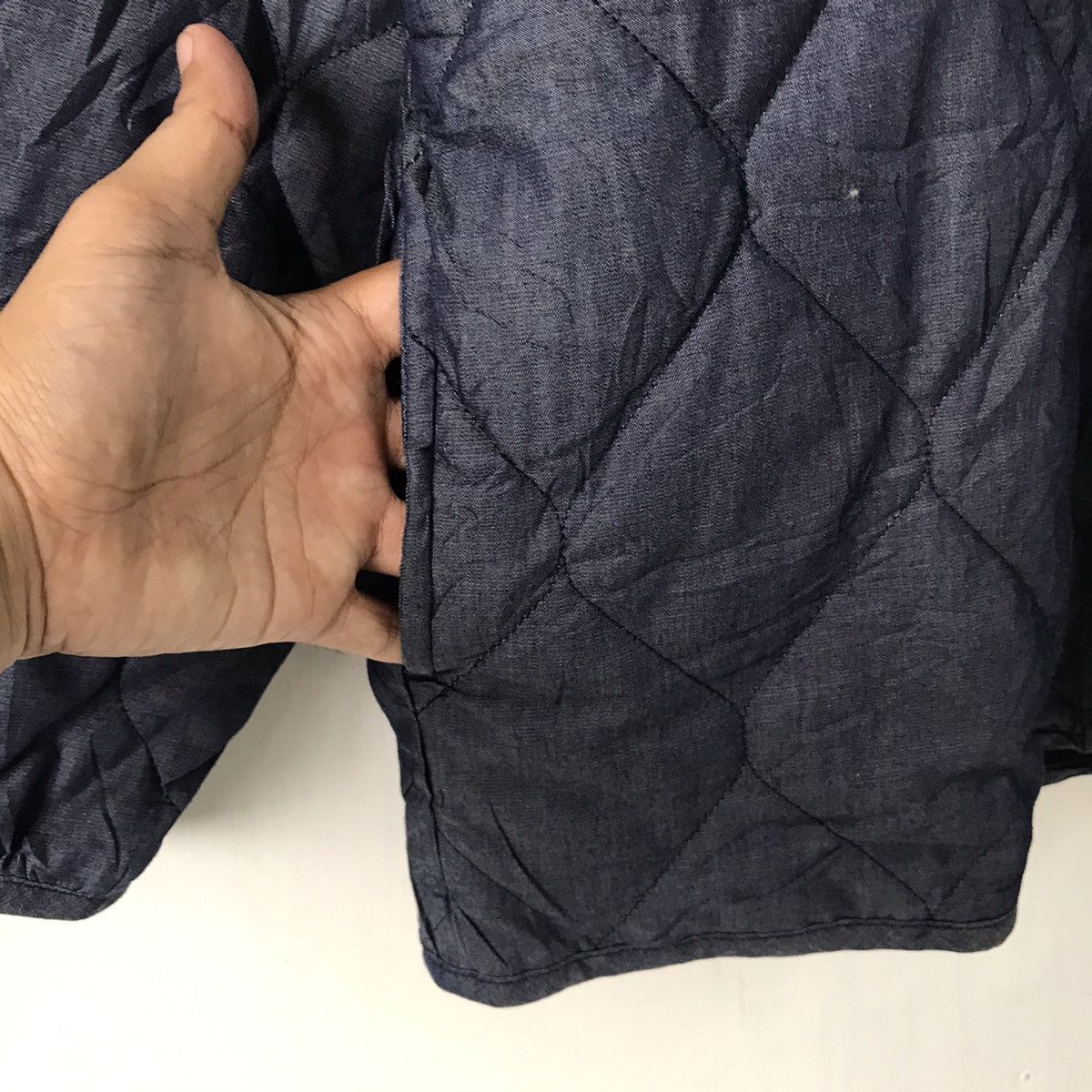 Japanese Brand 💥Steals💥Nice Quilted Zipper Jacket Size US M / EU 48-50 / 2 - 8 Thumbnail
