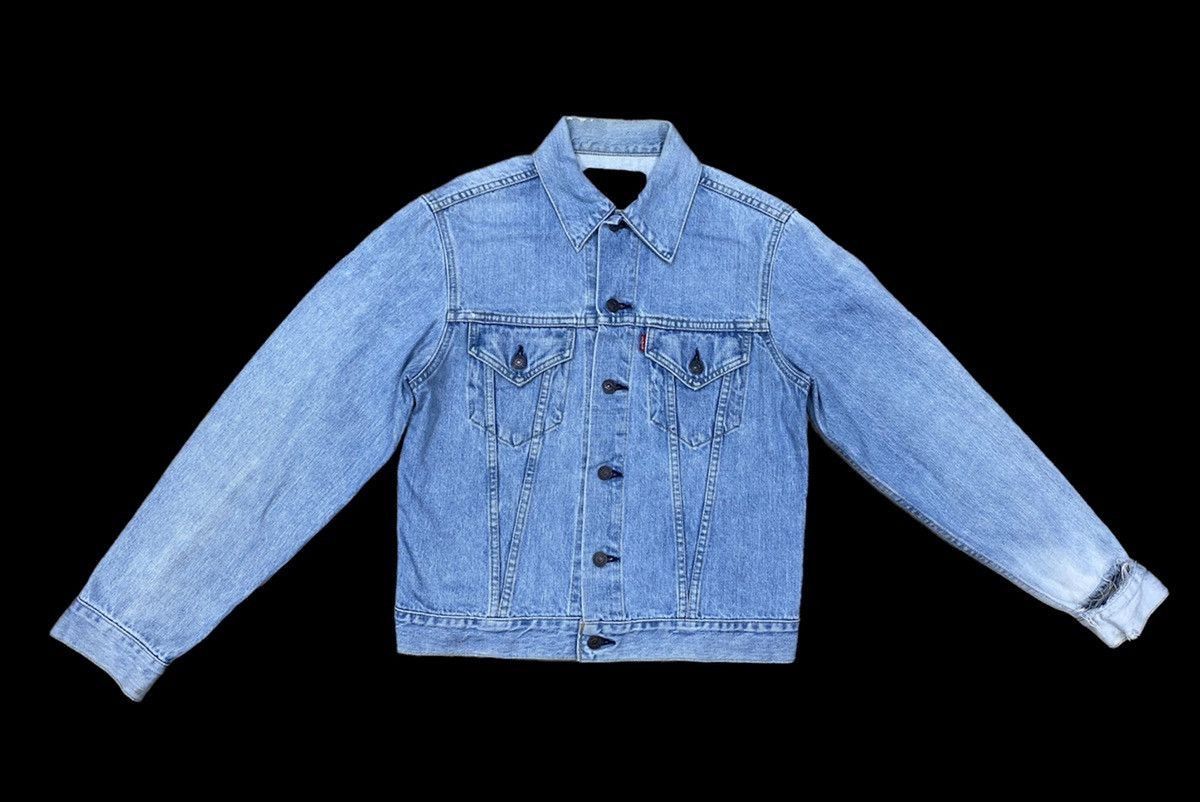 size 38 vintage levi's 557 big E redline trucker denim