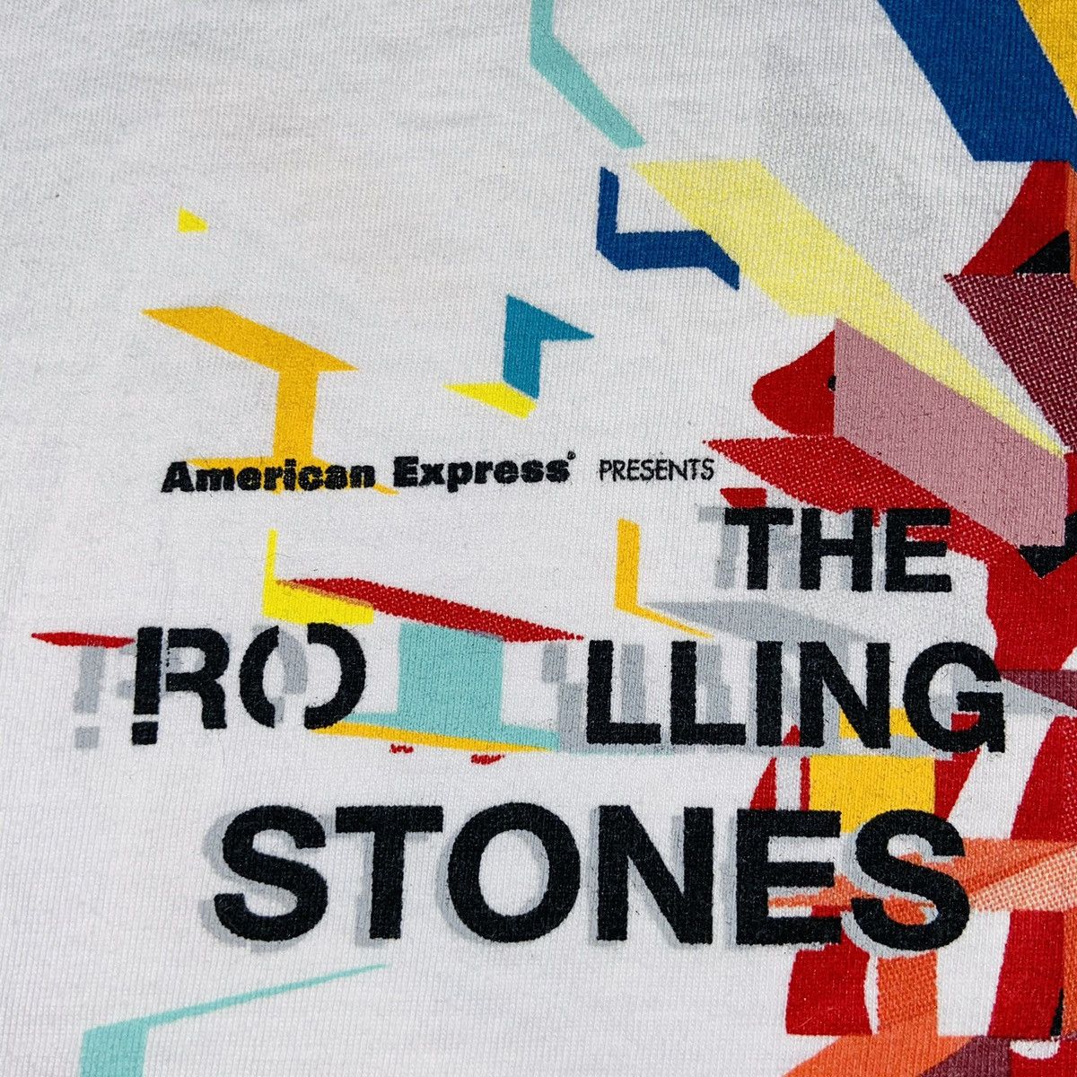 Band Tees 2006 ROLLING STONES ASYMMETRIC LOGO BIGGER BANG TEE - № 340 Size US L / EU 52-54 / 3 - 6 Thumbnail