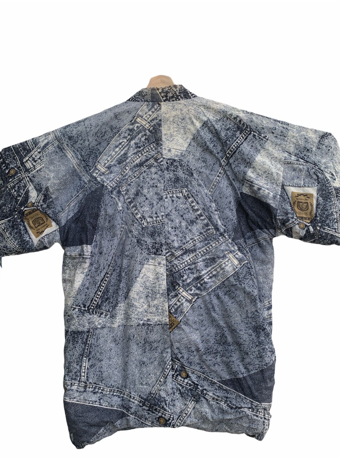 Indigo × Japanese Brand Vintage Japanese Traditional Indigo Style Kimono Jacket Size US L / EU 52-54 / 3 - 9 Thumbnail