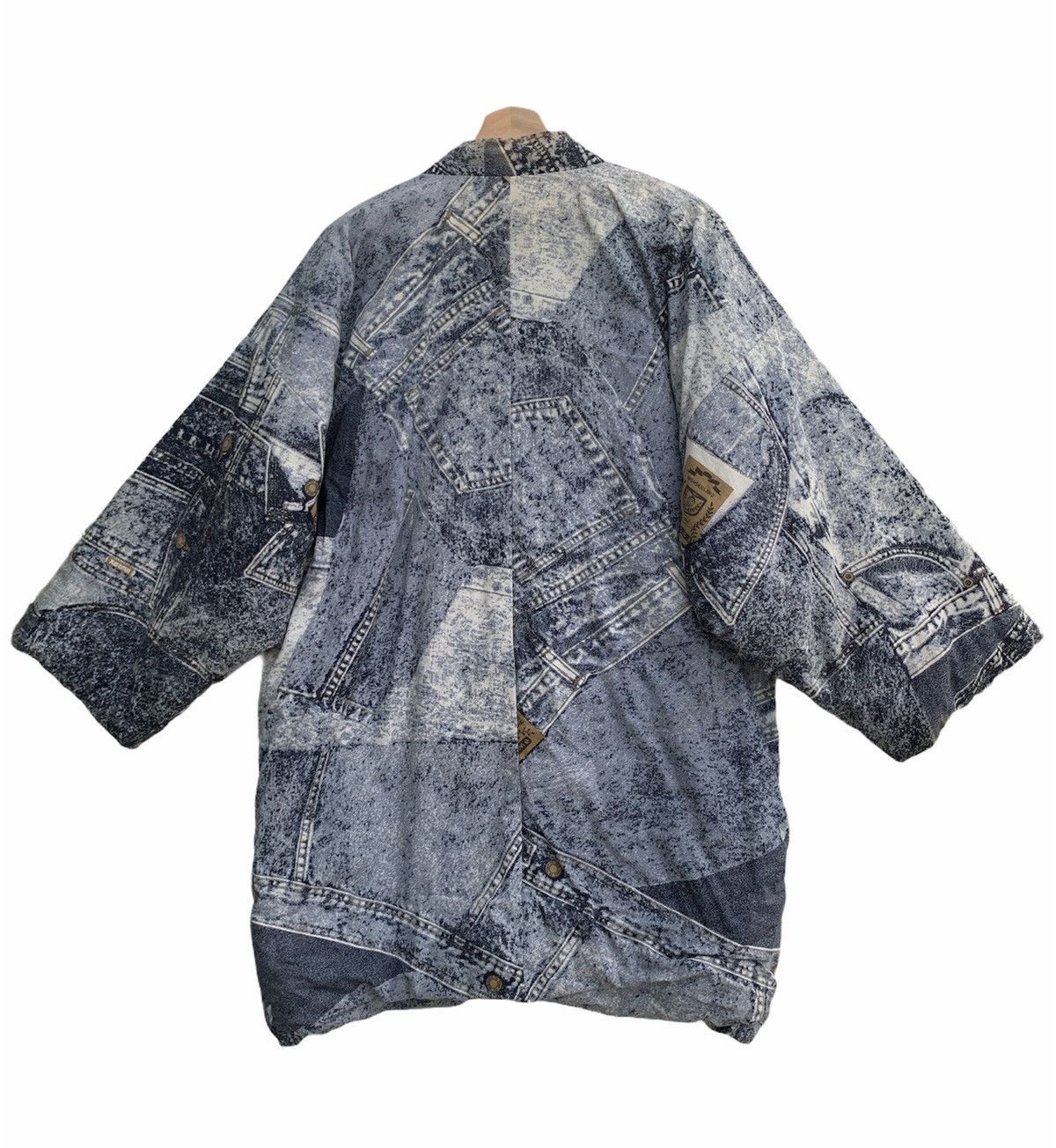 Indigo × Japanese Brand Vintage Japanese Traditional Indigo Style Kimono Jacket Size US L / EU 52-54 / 3 - 8 Thumbnail