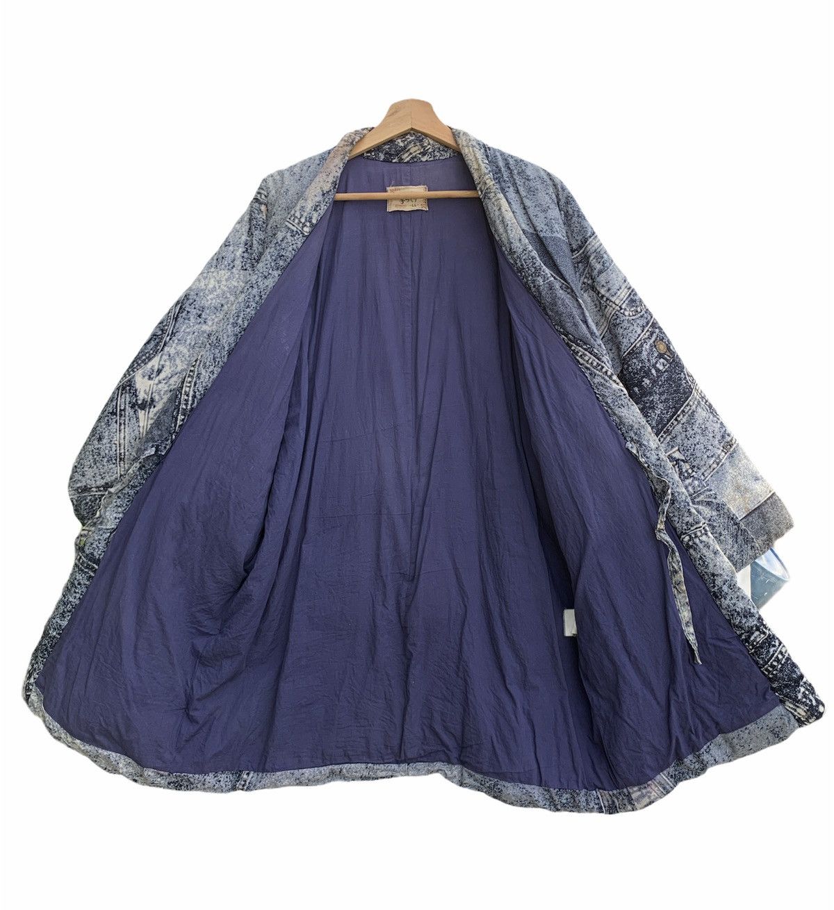 Indigo × Japanese Brand Vintage Japanese Traditional Indigo Style Kimono Jacket Size US L / EU 52-54 / 3 - 11 Thumbnail