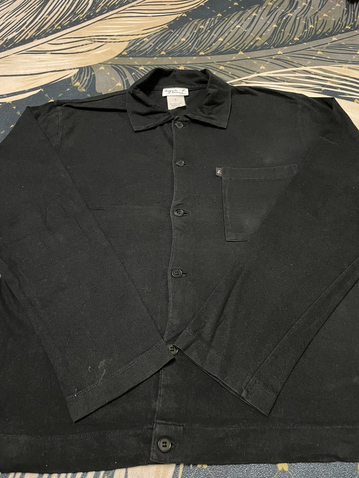 Designer × Japanese Brand × agnes b. Vintage Flannel Long Sleeve Aguis Paris Size US M / EU 48-50 / 2 - 5 Thumbnail