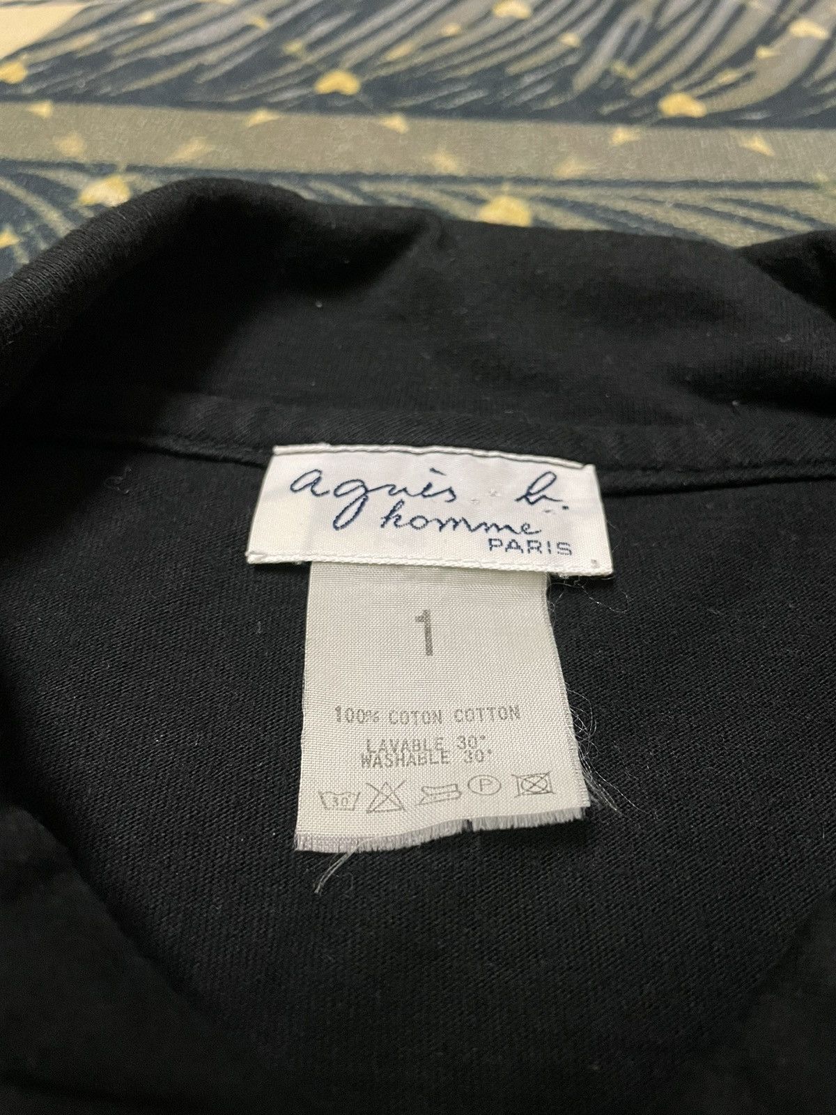 Designer × Japanese Brand × agnes b. Vintage Flannel Long Sleeve Aguis Paris Size US M / EU 48-50 / 2 - 3 Thumbnail