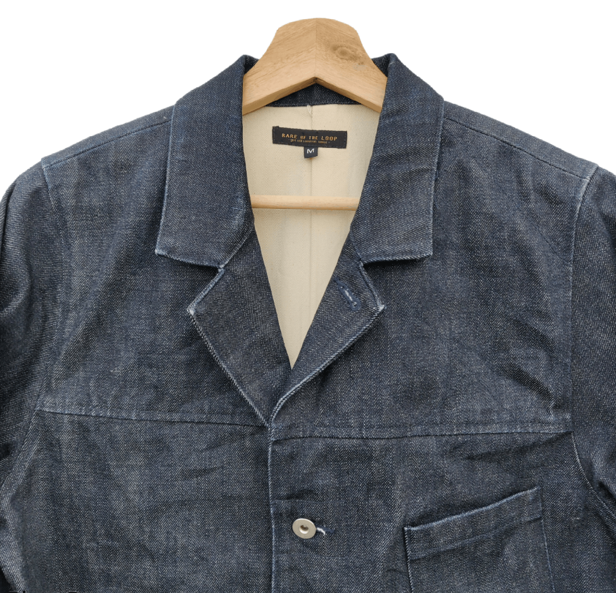 Indigo × Japanese Brand Vintage Japanese Brand RARE OF THE LOOP Denim Jacket Size US M / EU 48-50 / 2 - 7 Thumbnail