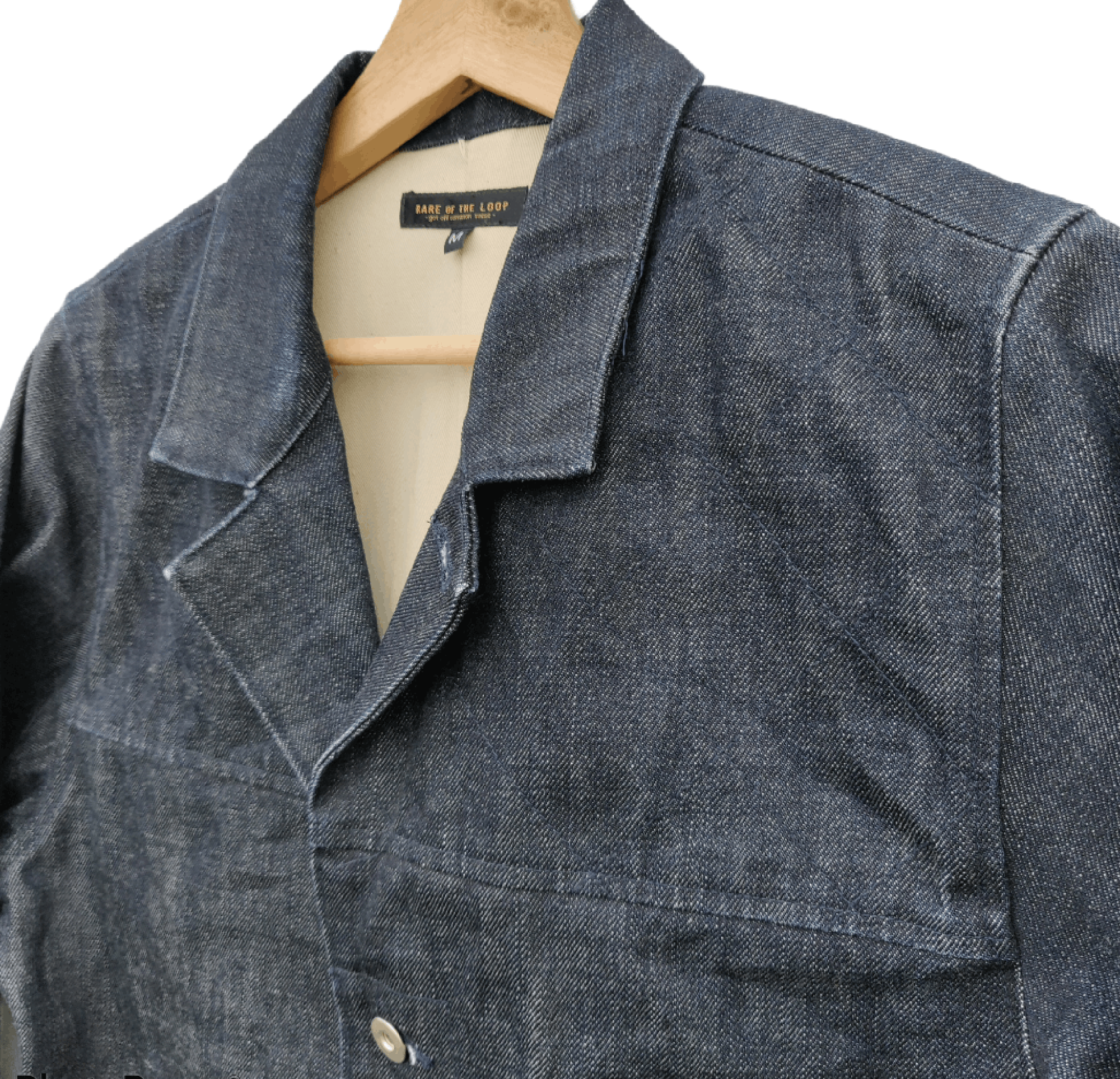 Indigo × Japanese Brand Vintage Japanese Brand RARE OF THE LOOP Denim Jacket Size US M / EU 48-50 / 2 - 8 Thumbnail