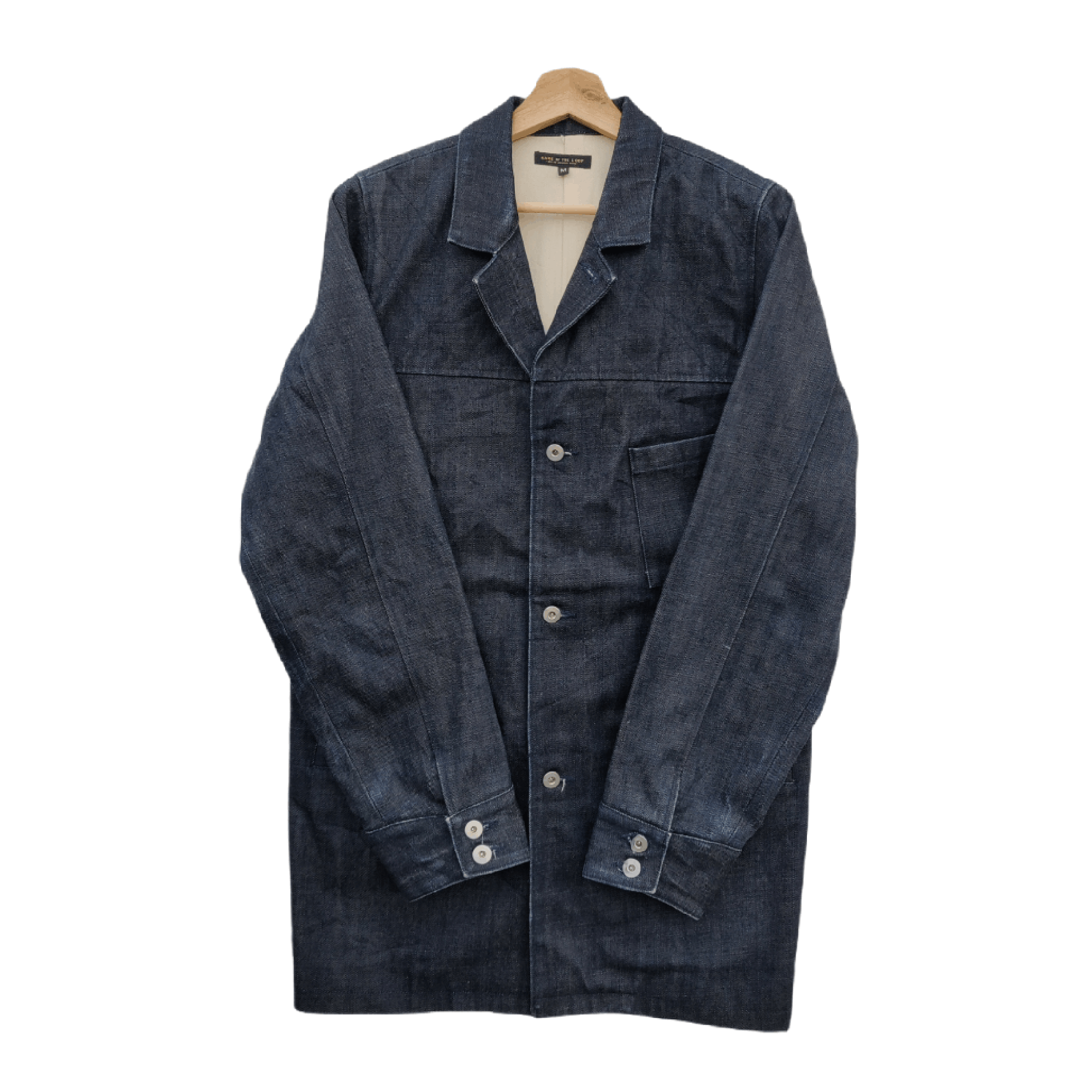 Indigo × Japanese Brand Vintage Japanese Brand RARE OF THE LOOP Denim Jacket Size US M / EU 48-50 / 2 - 9 Thumbnail