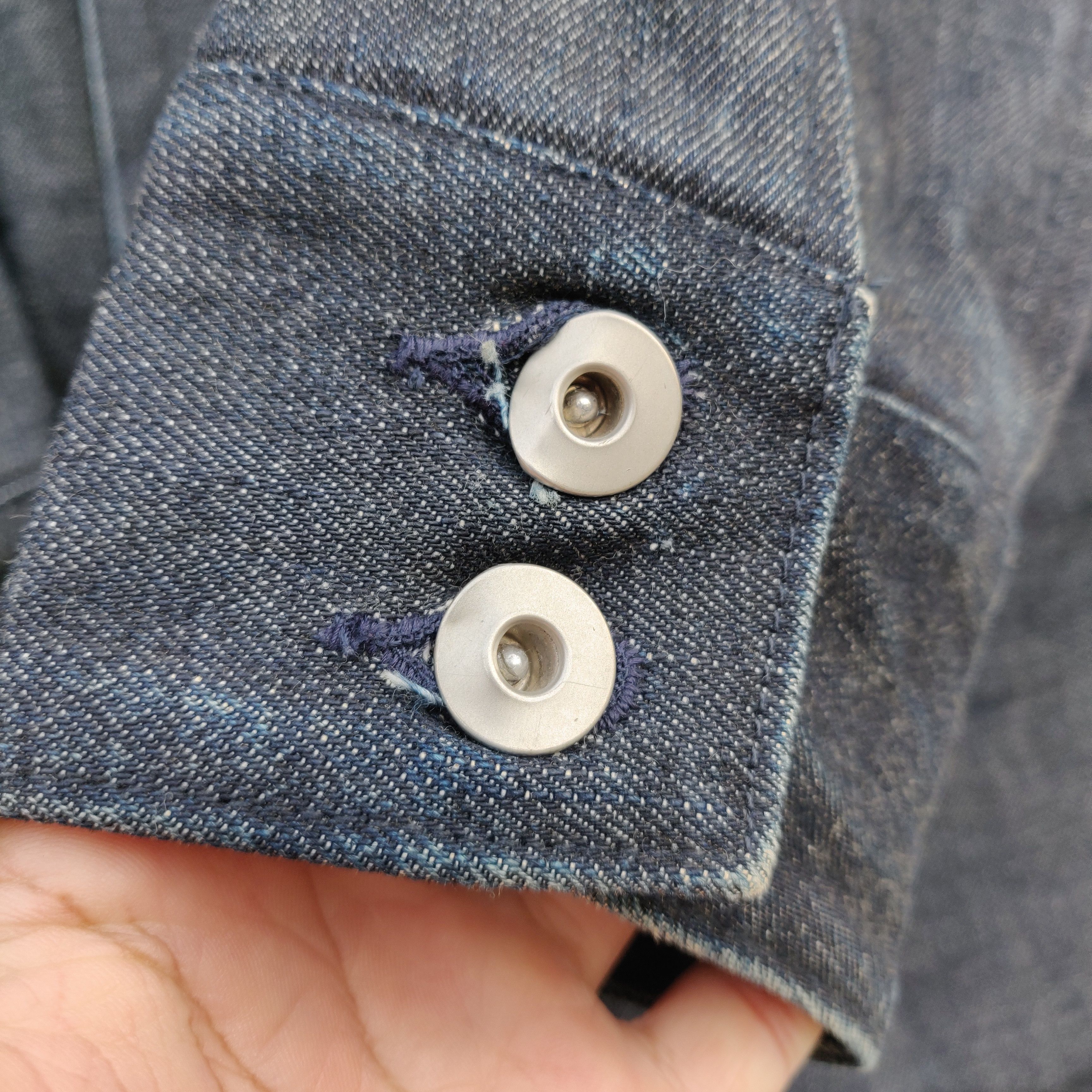 Indigo × Japanese Brand Vintage Japanese Brand RARE OF THE LOOP Denim Jacket Size US M / EU 48-50 / 2 - 16 Thumbnail