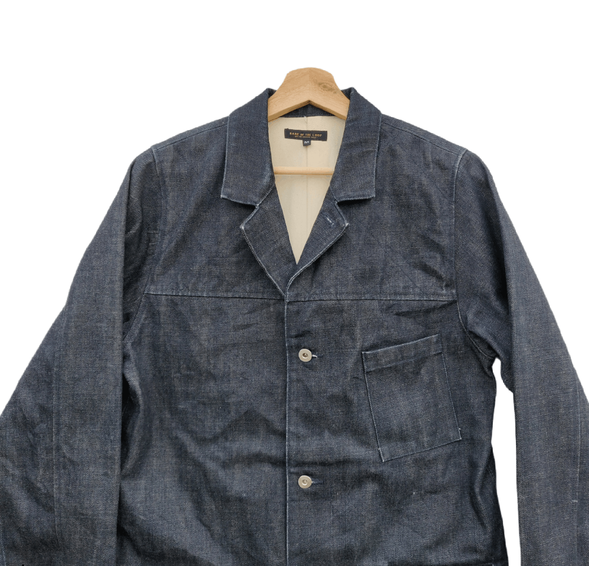 Indigo × Japanese Brand Vintage Japanese Brand RARE OF THE LOOP Denim Jacket Size US M / EU 48-50 / 2 - 5 Thumbnail