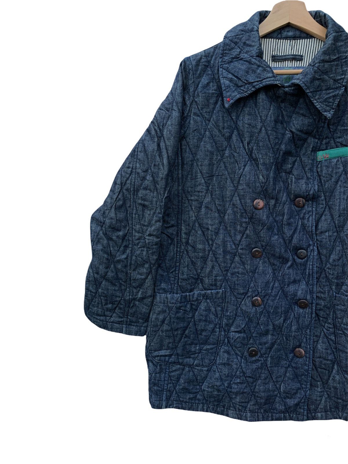 Indigo × Japanese Brand × Vintage Japanese Brand One Wash Hand Made Visvim Design Size US L / EU 52-54 / 3 - 4 Thumbnail
