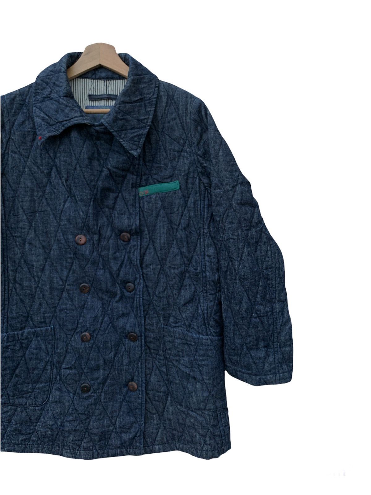 Indigo × Japanese Brand × Vintage Japanese Brand One Wash Hand Made Visvim Design Size US L / EU 52-54 / 3 - 5 Thumbnail