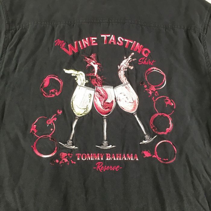 Tommy Bahama Tommy Bahama Shirt Mens Large Wine Tasting Embroidered ...