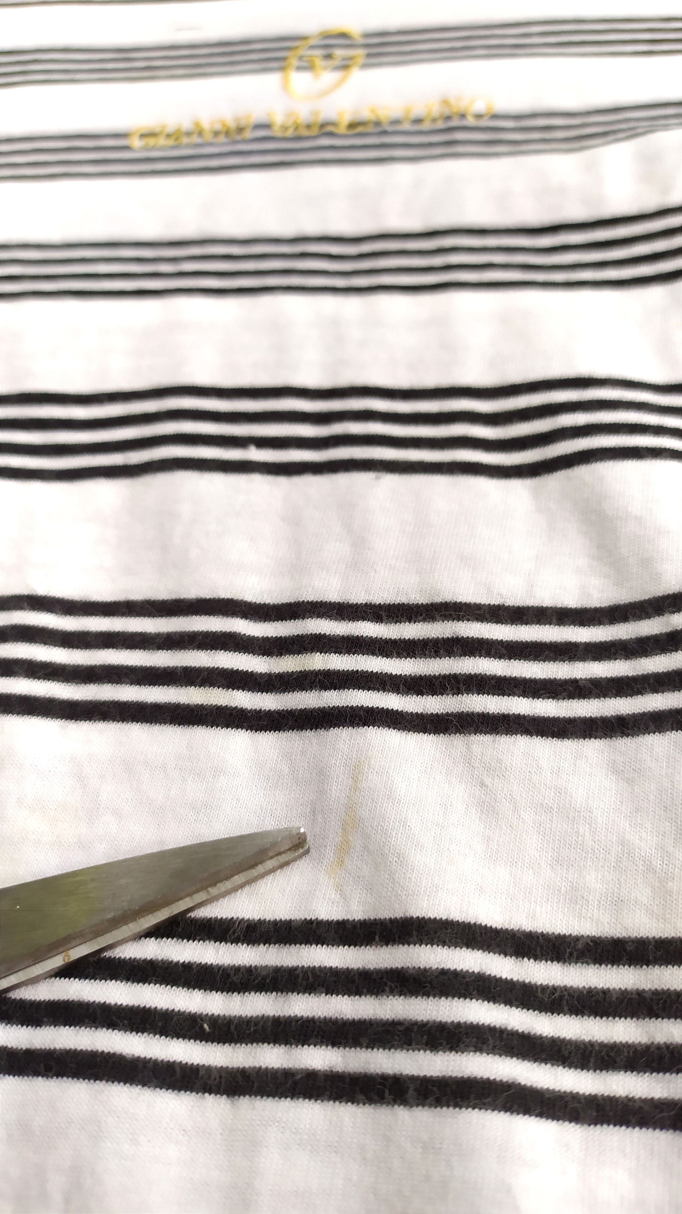 Gianni Valentino Vtg GIANNI VALENTINO striped t shirt size M Size US M / EU 48-50 / 2 - 10 Thumbnail