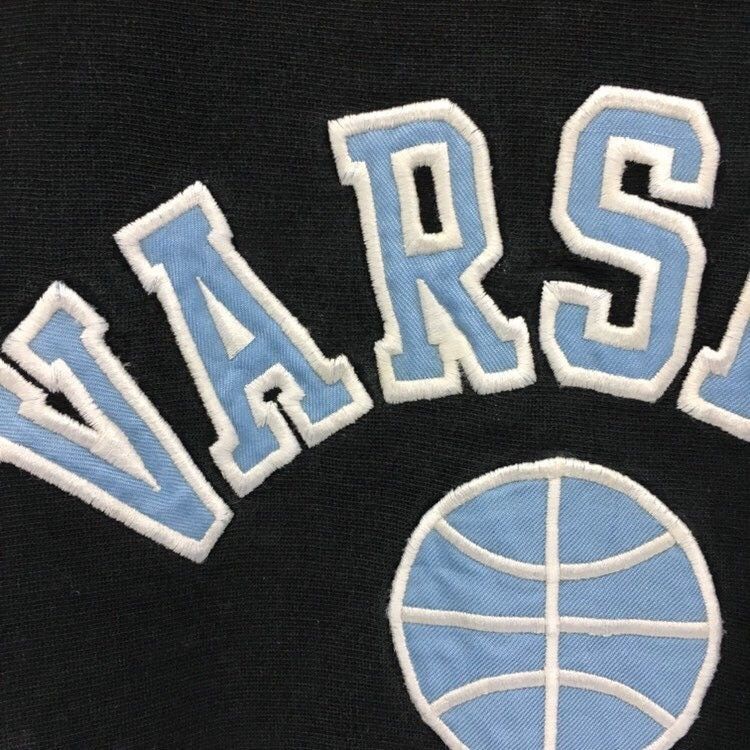 Varsity Basketball Team Crewneck Sweatshirt Embroidery