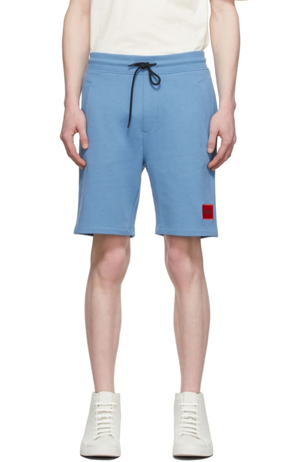 Blue Cotton Short