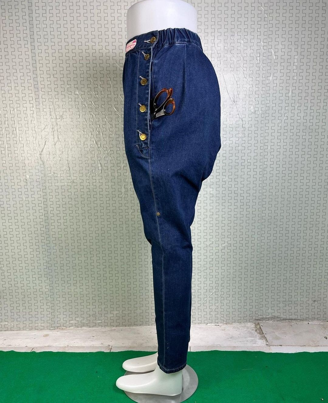 Issey Miyake Vtg MERCIBEAUCOUP by Issey Miyake strectchy pleated pants Size 31" - 17 Thumbnail