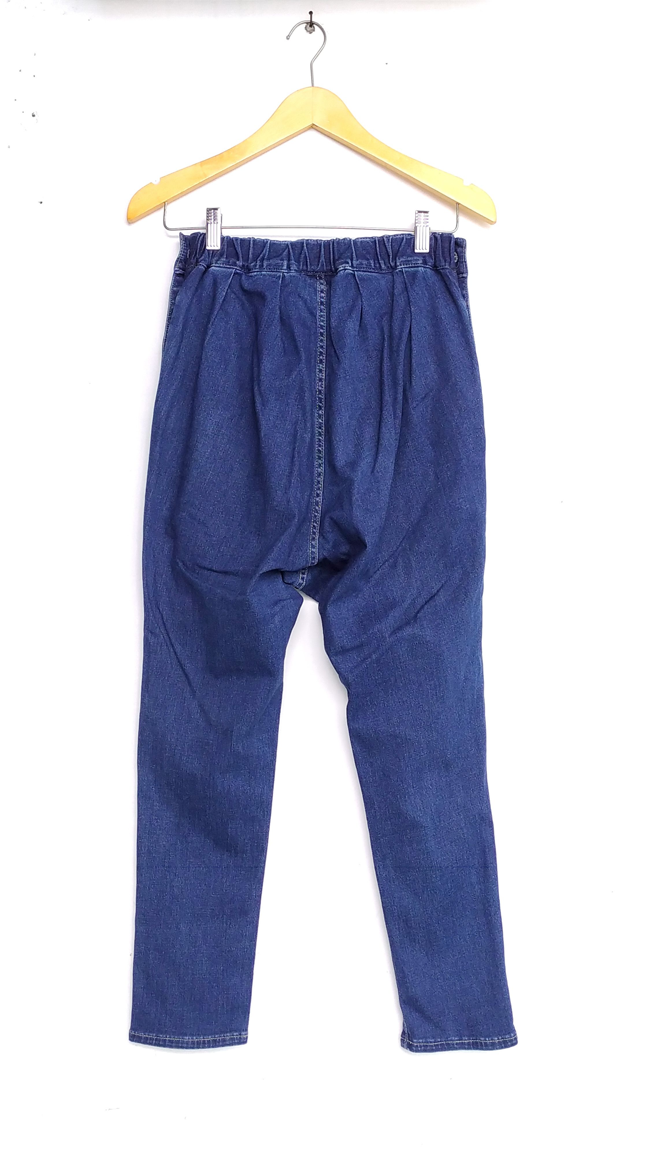 Issey Miyake Vtg MERCIBEAUCOUP by Issey Miyake strectchy pleated pants Size 31" - 2 Thumbnail