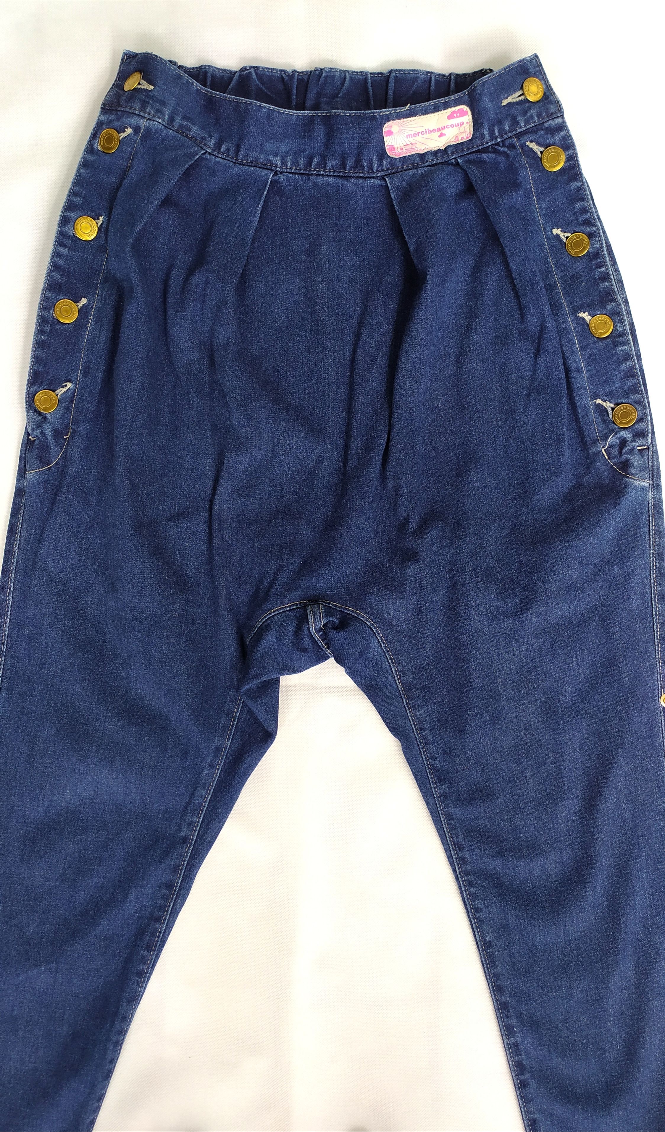 Issey Miyake Vtg MERCIBEAUCOUP by Issey Miyake strectchy pleated pants Size 31" - 6 Thumbnail