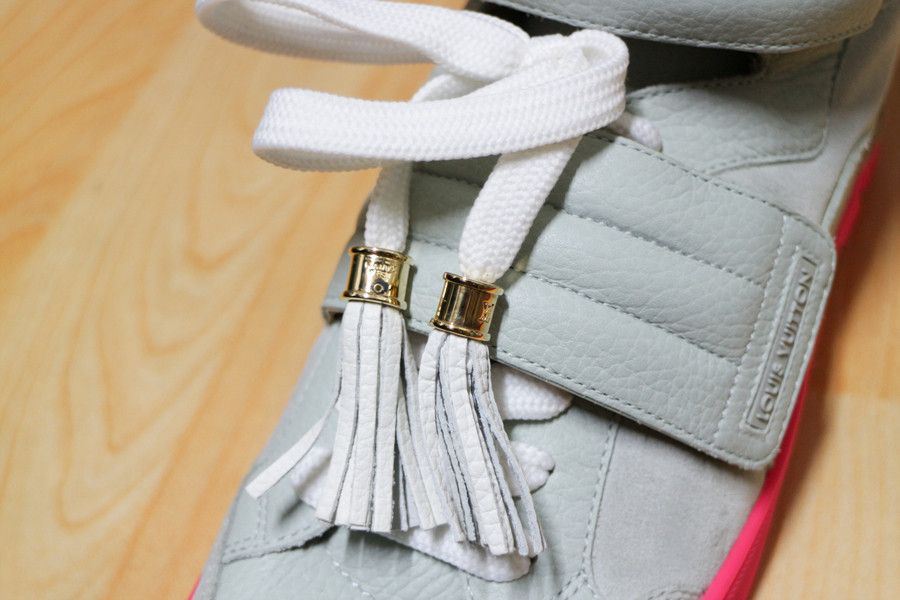 Louis Vuitton Louis Vuitton Kanye West Jasper Grey Pink Patchwork LV7.5 Size US 8.5 / EU 41-42 - 8 Thumbnail