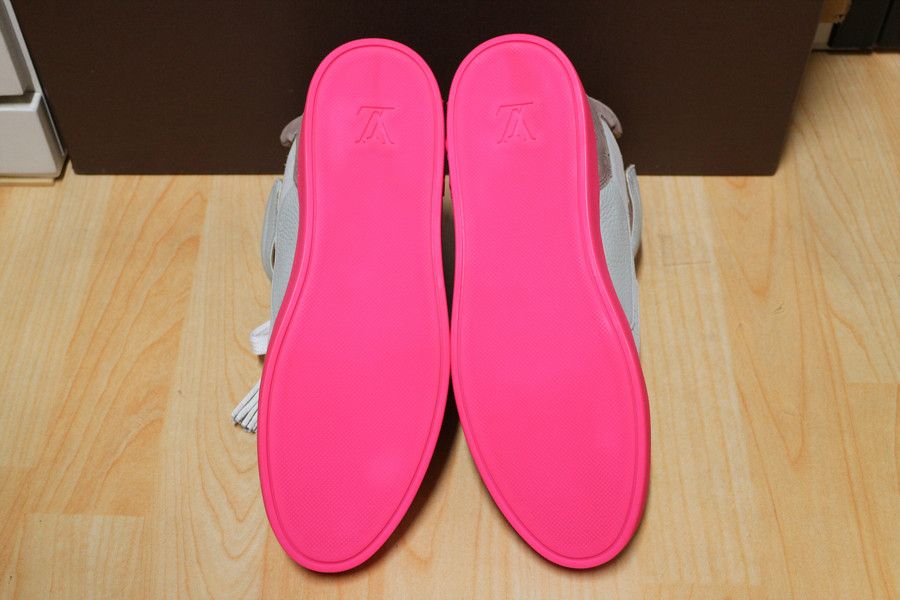 Louis Vuitton Louis Vuitton Kanye West Jasper Grey Pink Patchwork LV7.5 Size US 8.5 / EU 41-42 - 4 Thumbnail